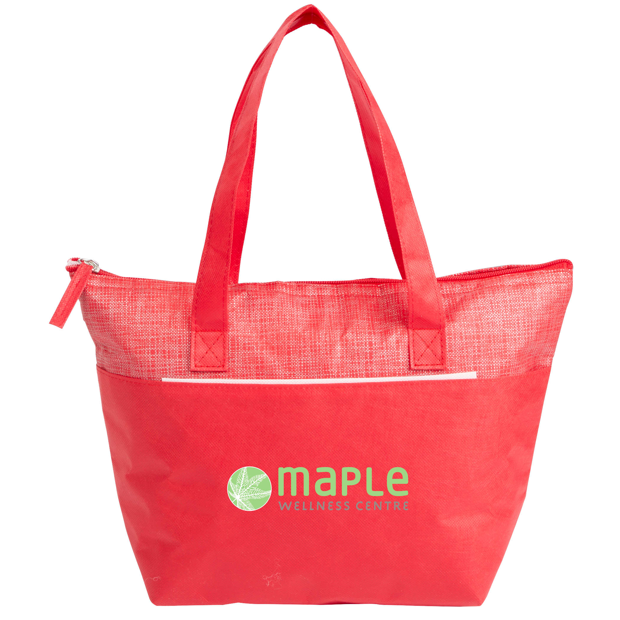 Picture of Mist Recycled 9-Can Non-Woven Tote Cooler