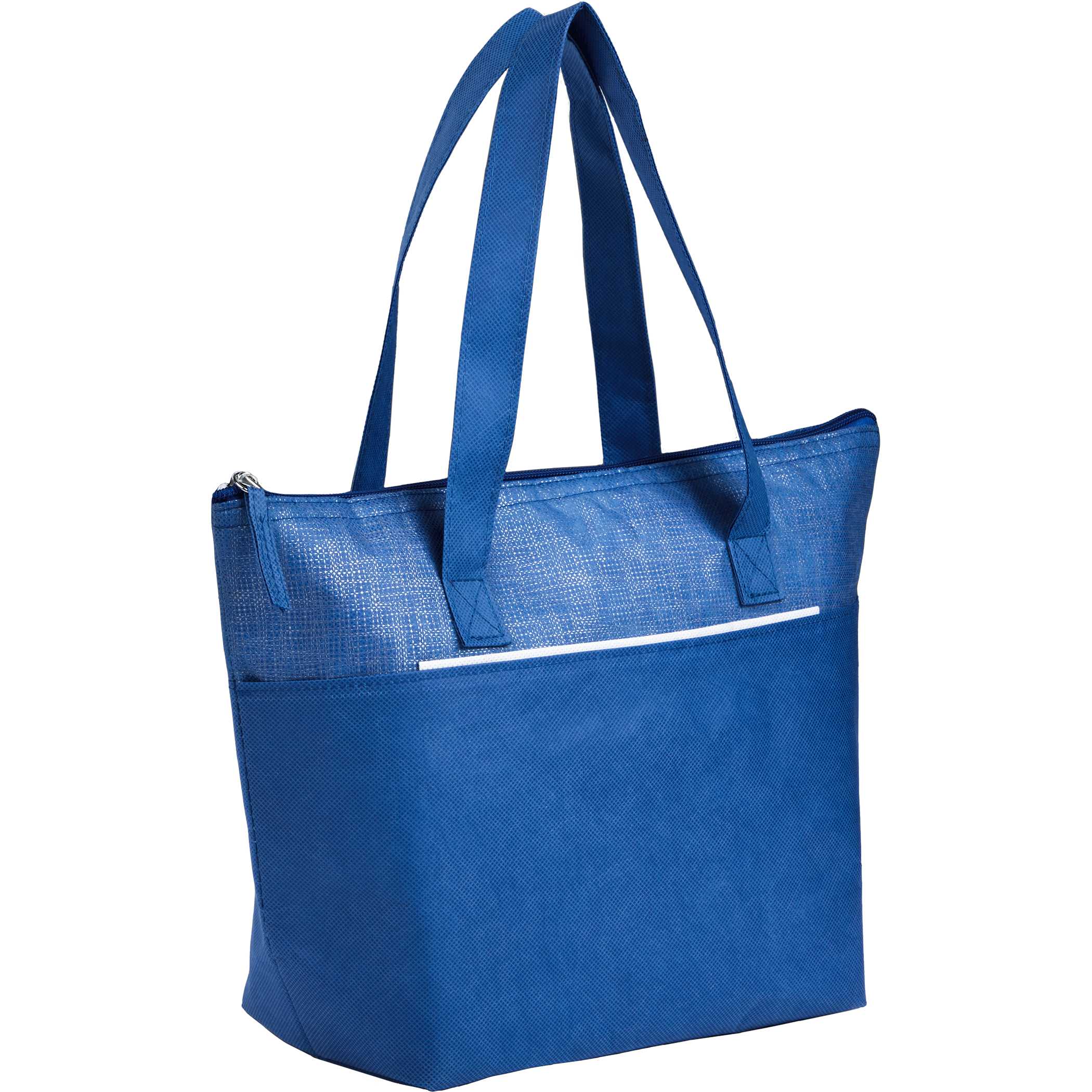 Picture of Mist Recycled 9-Can Non-Woven Tote Cooler