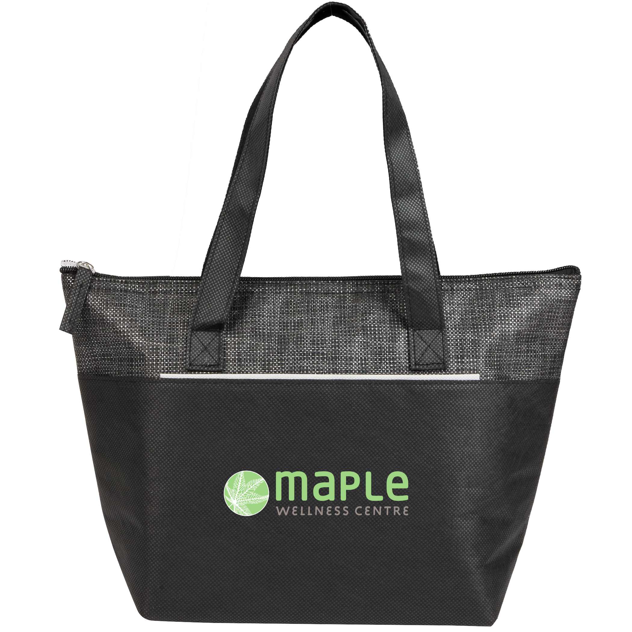 Picture of Mist Recycled 9-Can Non-Woven Tote Cooler