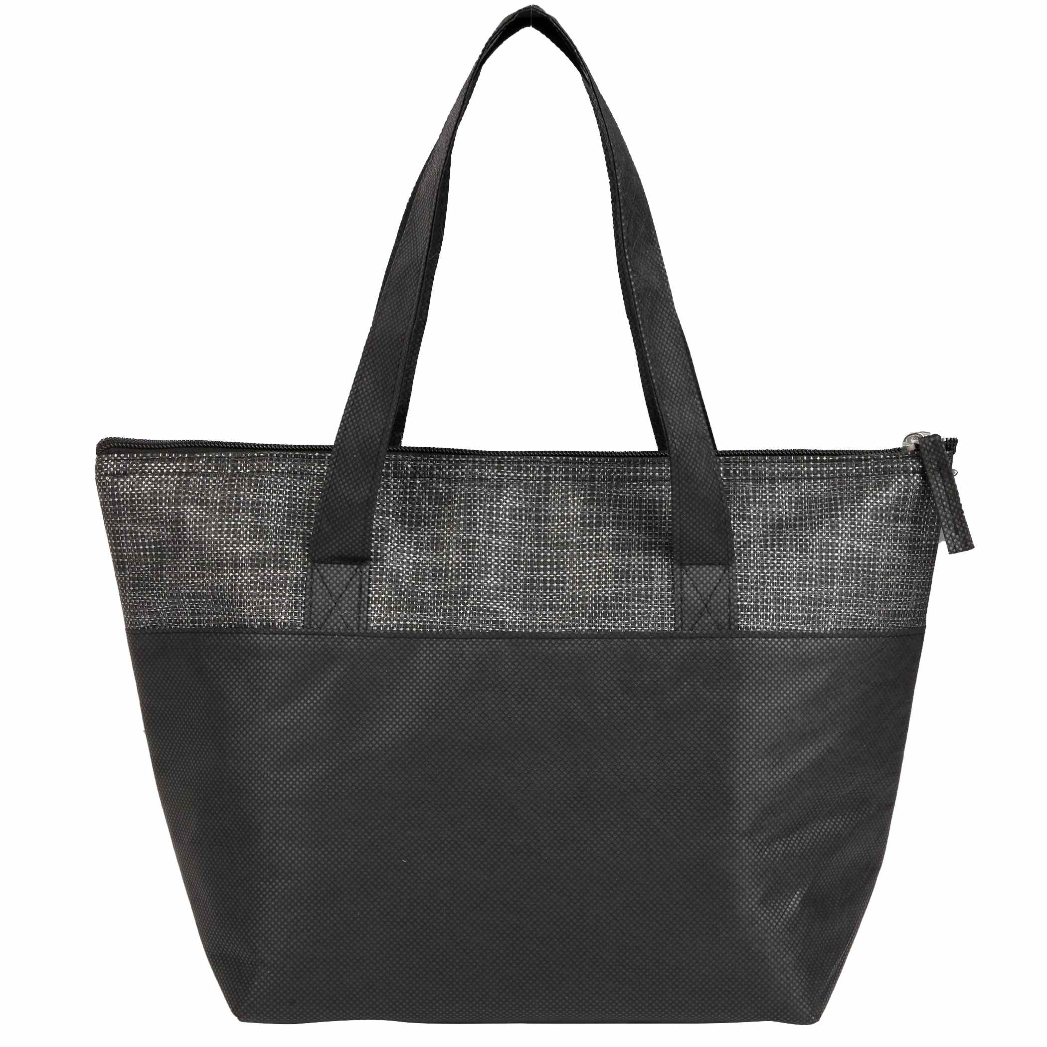 Picture of Mist Recycled 9-Can Non-Woven Tote Cooler
