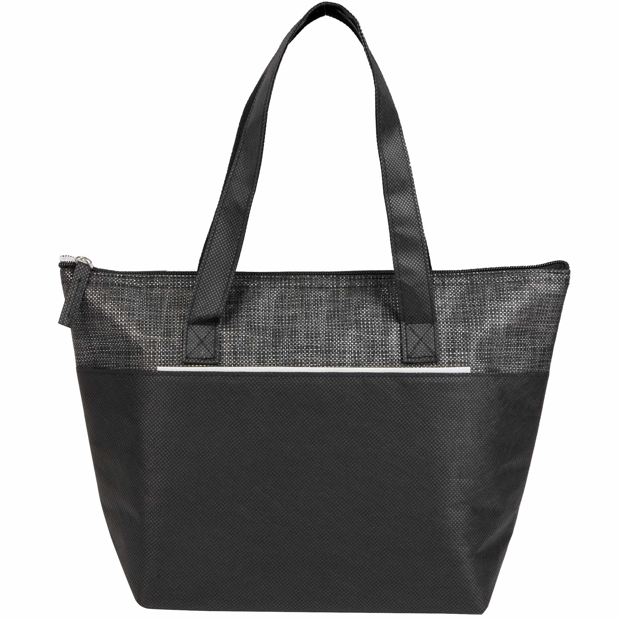 Picture of Mist Recycled 9-Can Non-Woven Tote Cooler