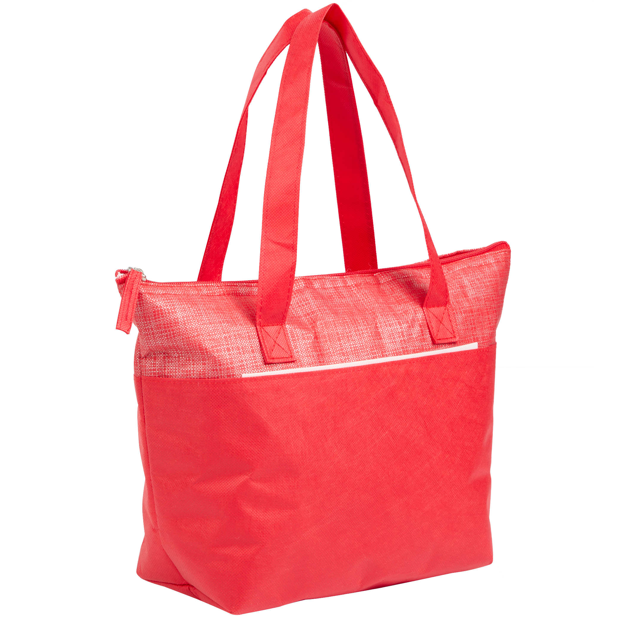 Picture of Mist Recycled 9-Can Non-Woven Tote Cooler