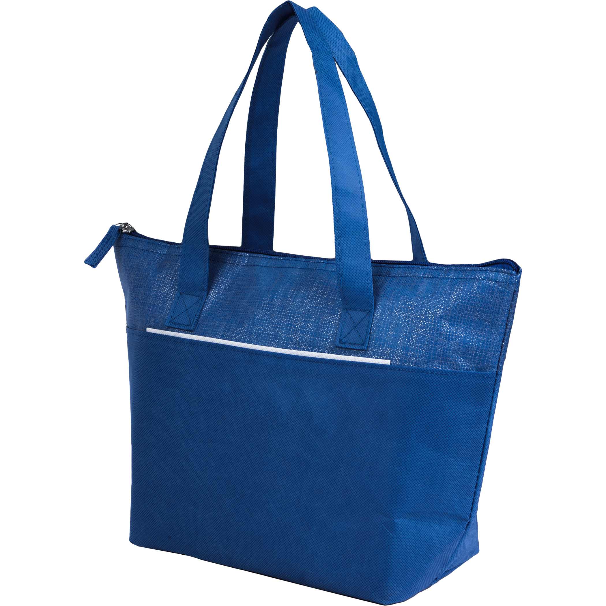 Picture of Mist Recycled 9-Can Non-Woven Tote Cooler
