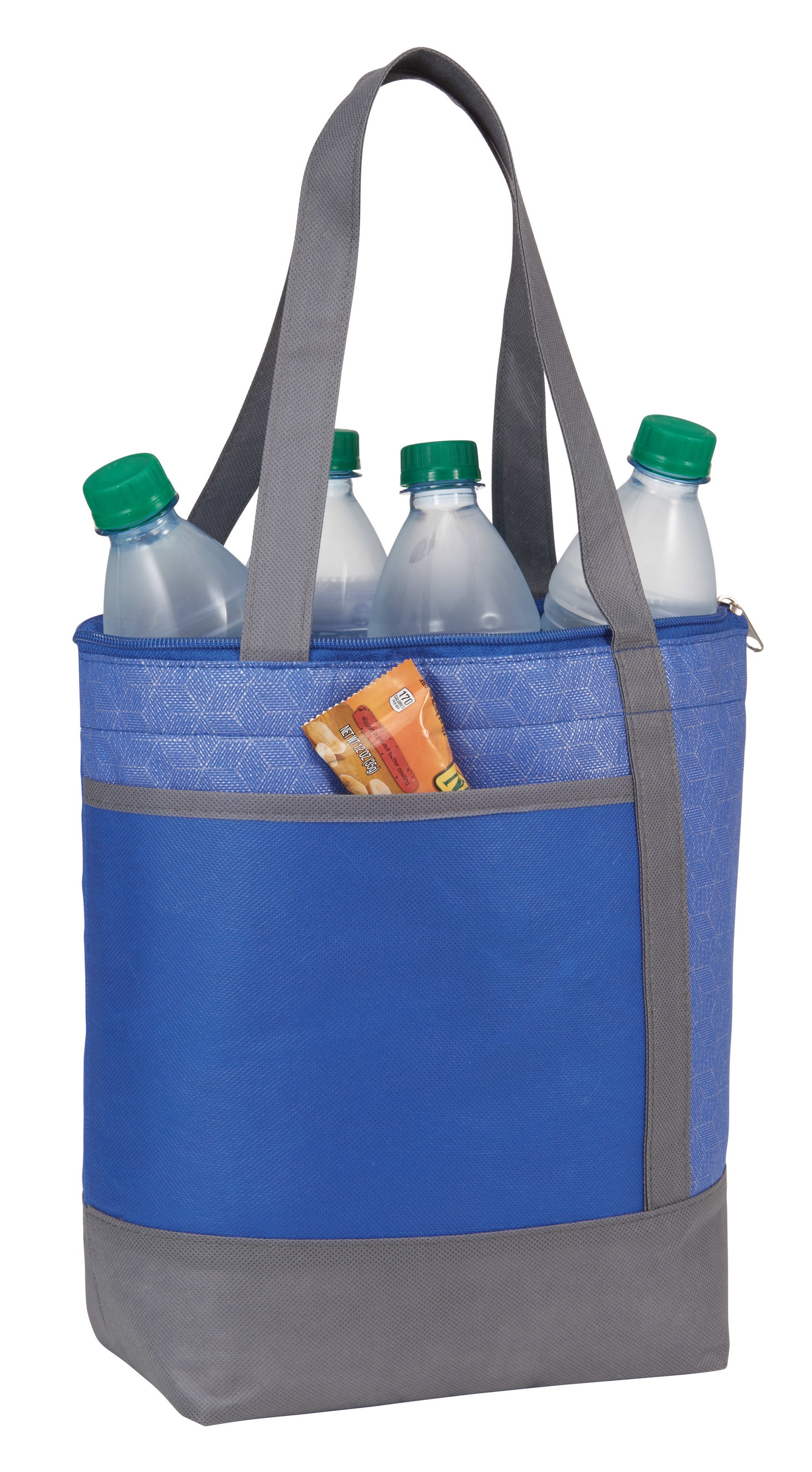 Picture of Chrome 9-Can Non-Woven Insulated Cooler Lunch Bag