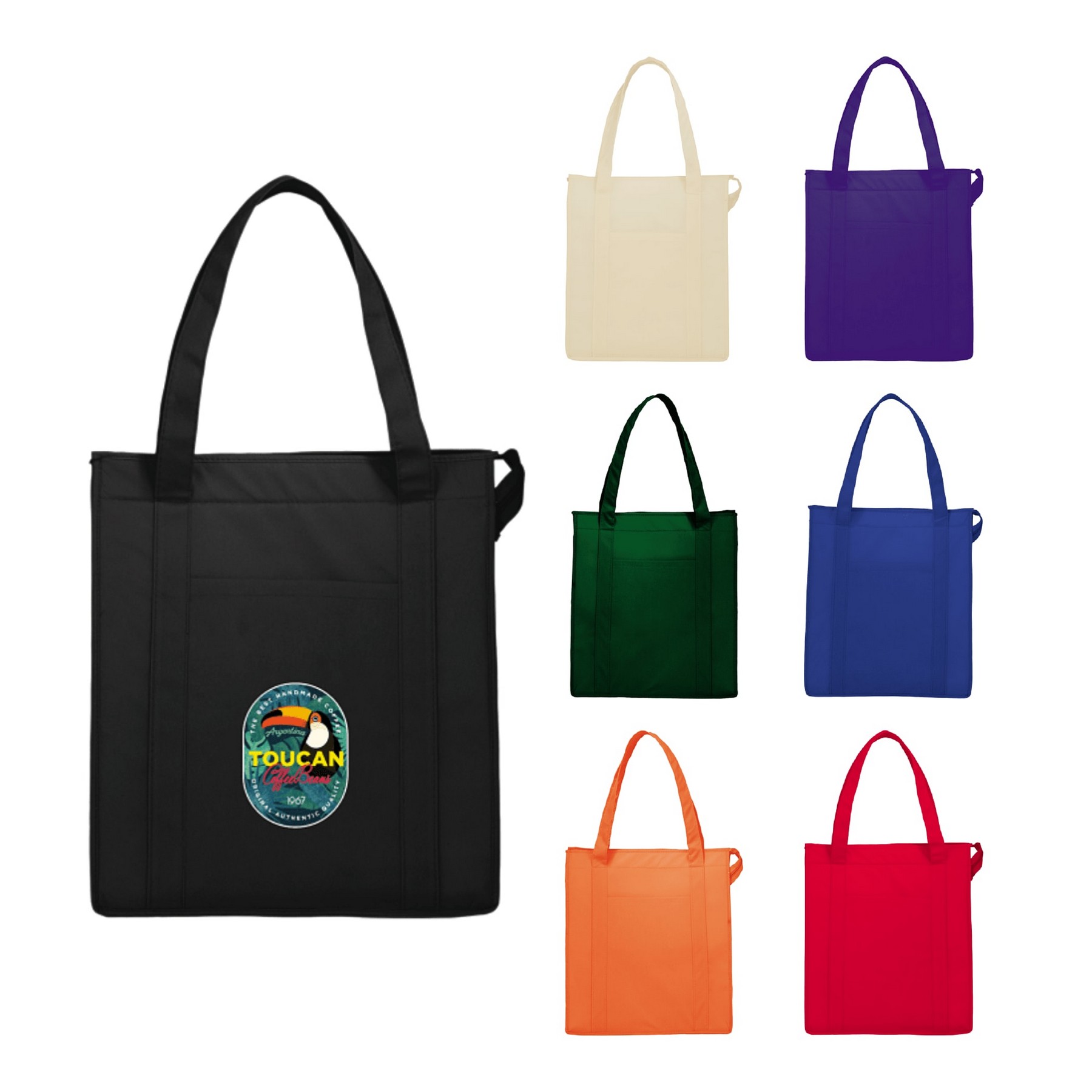 Picture of Hercules Insulated Grocery Tote Bag