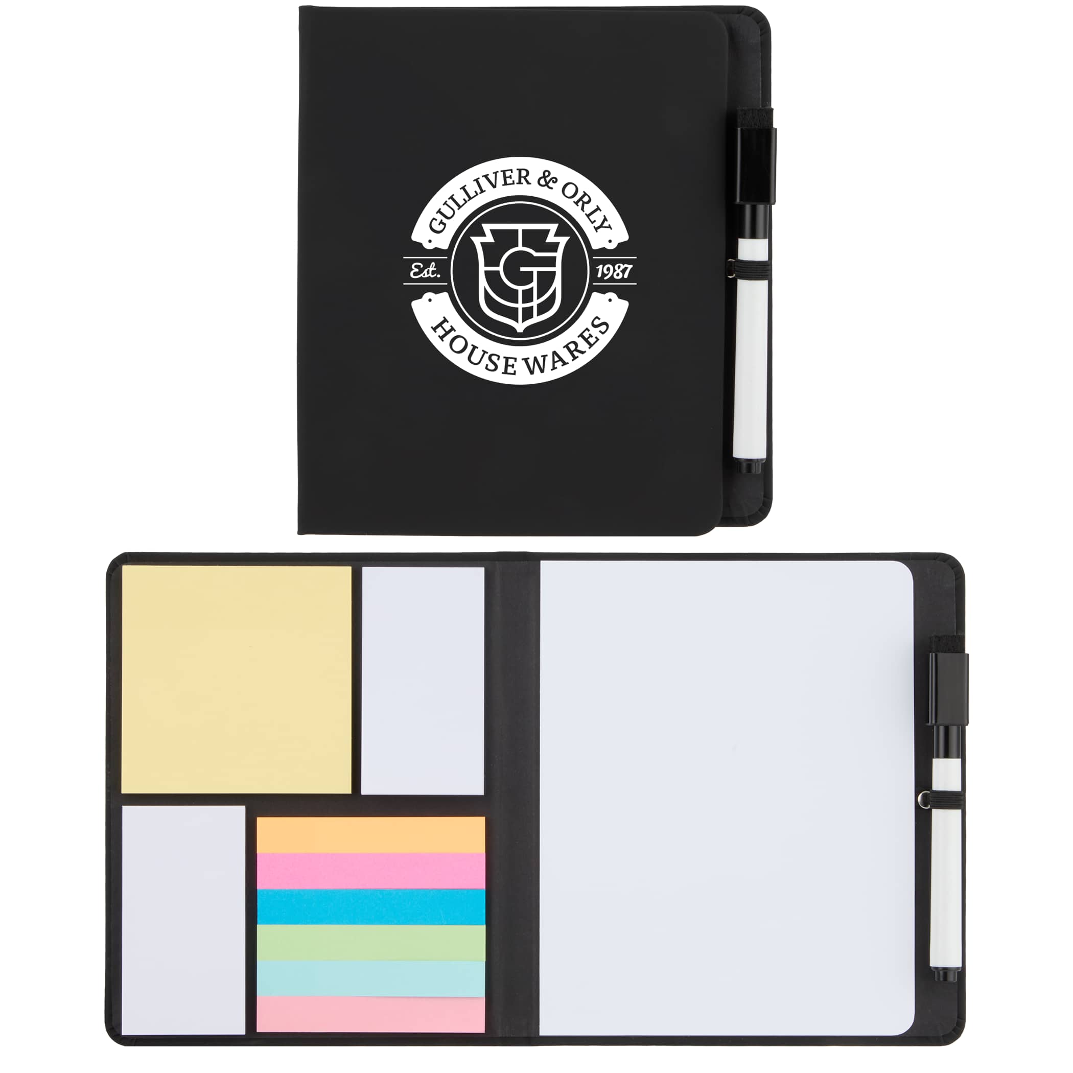 Picture of Recycled PU White Board & Sticky Notes Pad