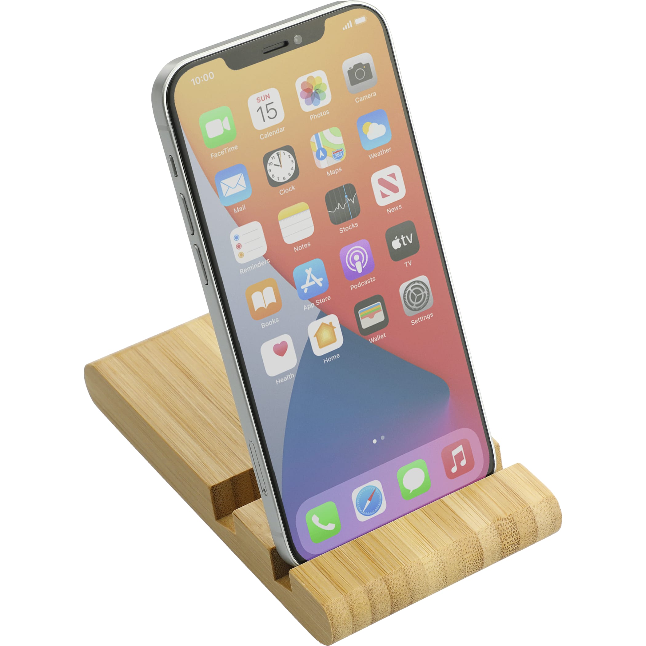 Picture of Estand Bamboo Phone and Tablet Stand