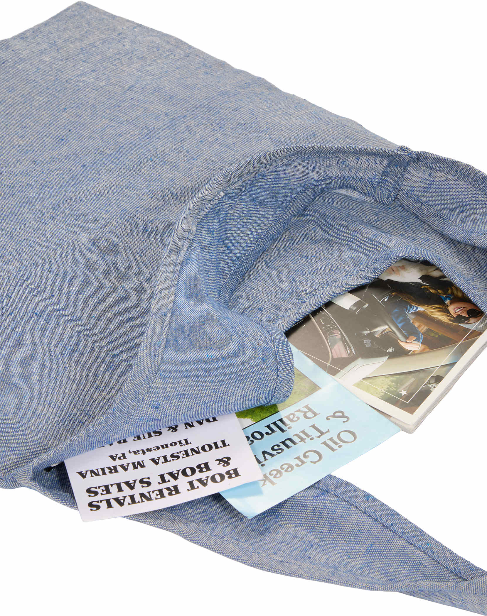 Picture of Recycled 5oz Cotton Twill Shopper Tote