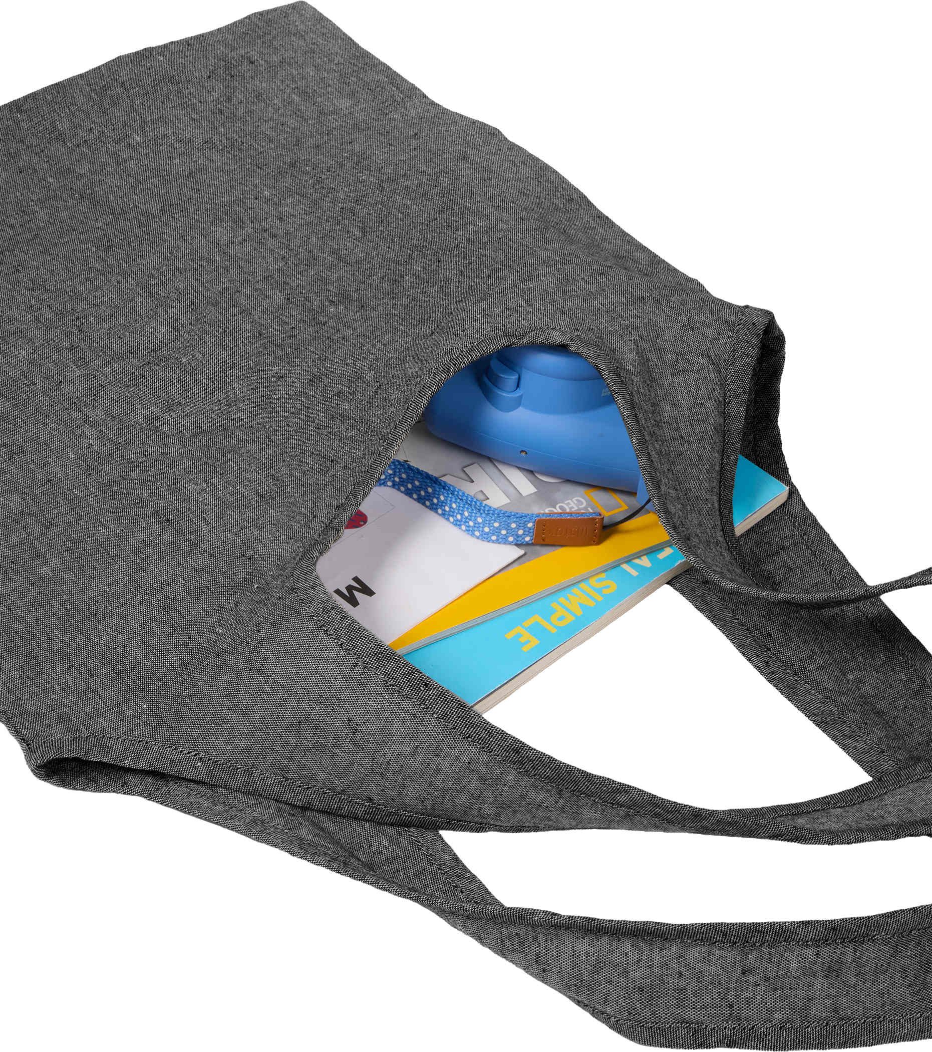 Picture of Recycled 5oz Cotton Twill Shopper Tote