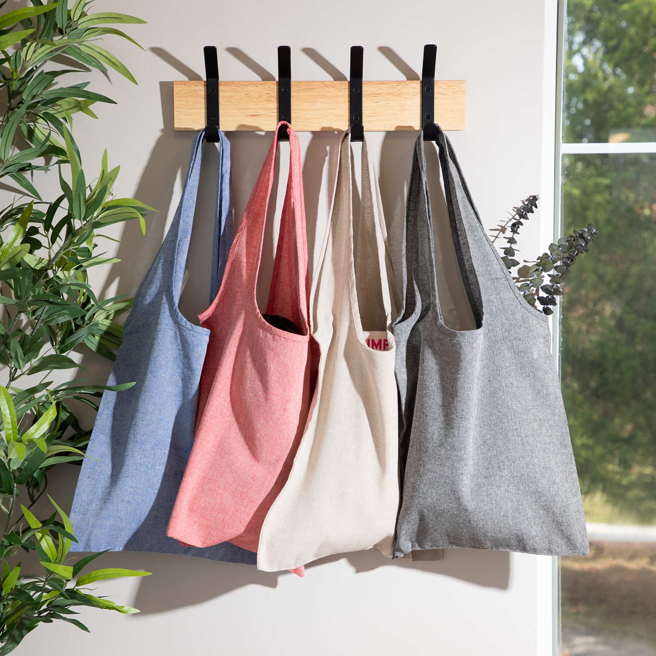 Picture of Recycled 5oz Cotton Twill Shopper Tote