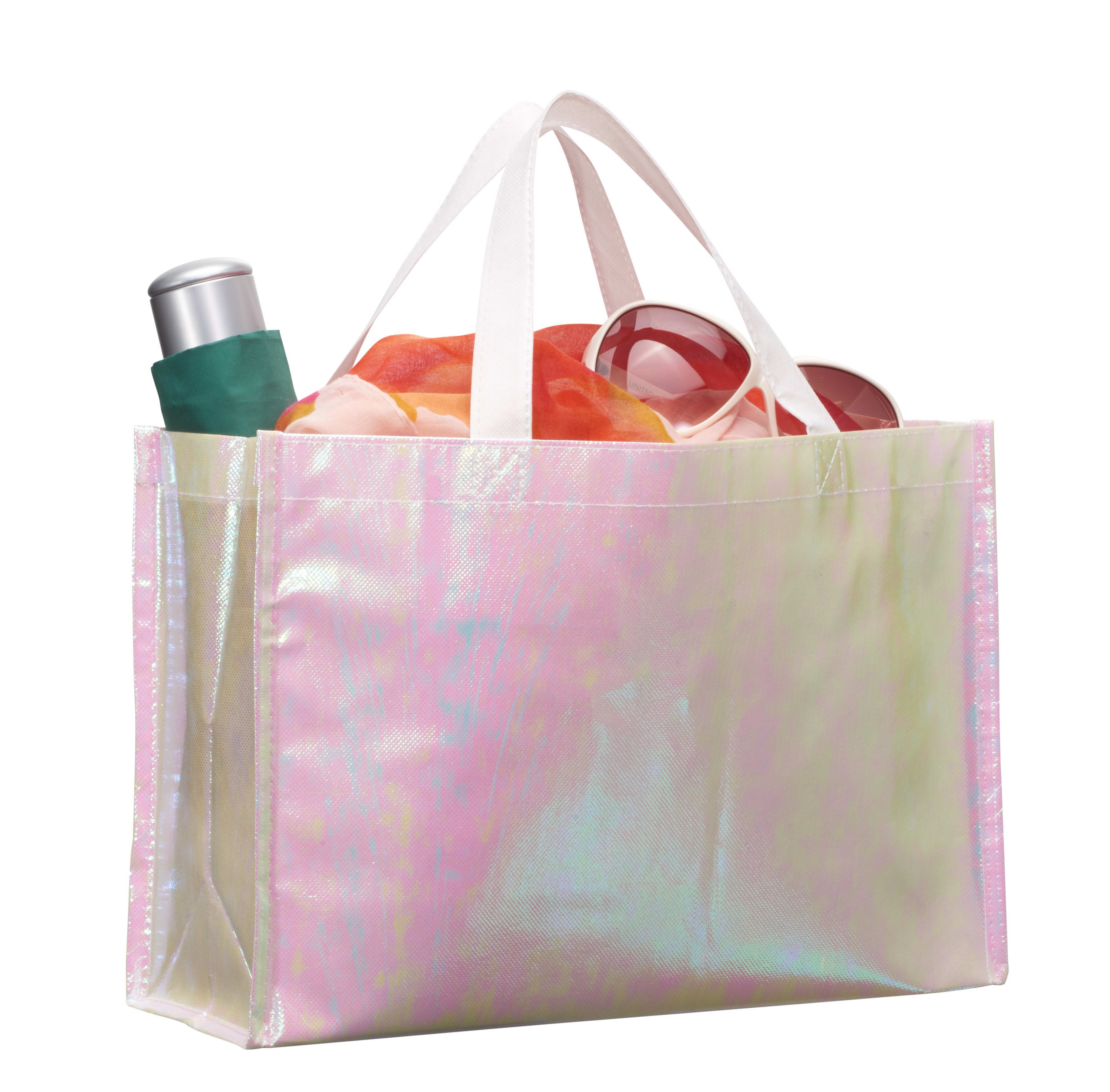 Picture of Iridescent Non-Woven Shopper Tote
