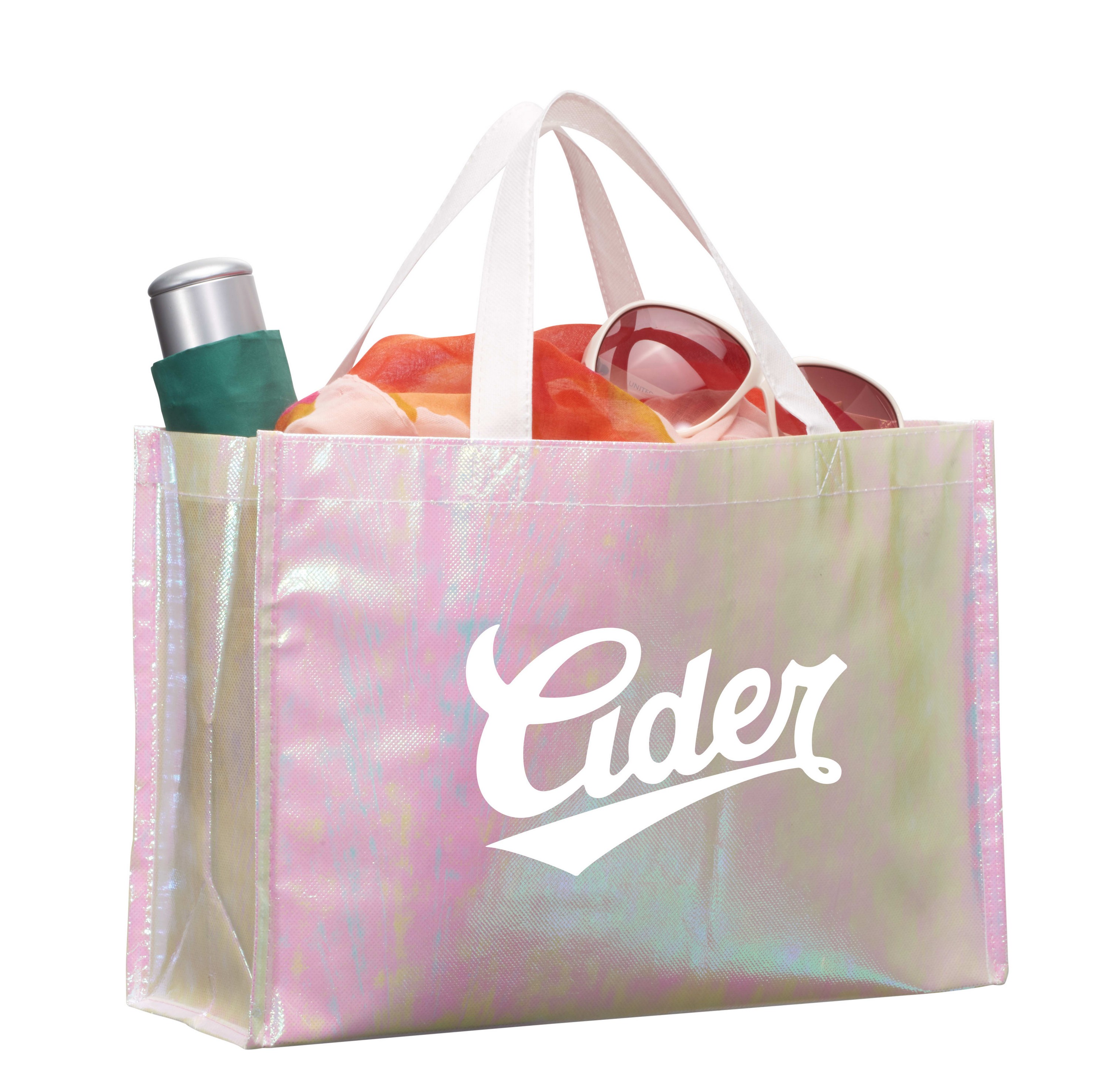 Picture of Iridescent Non-Woven Shopper Tote