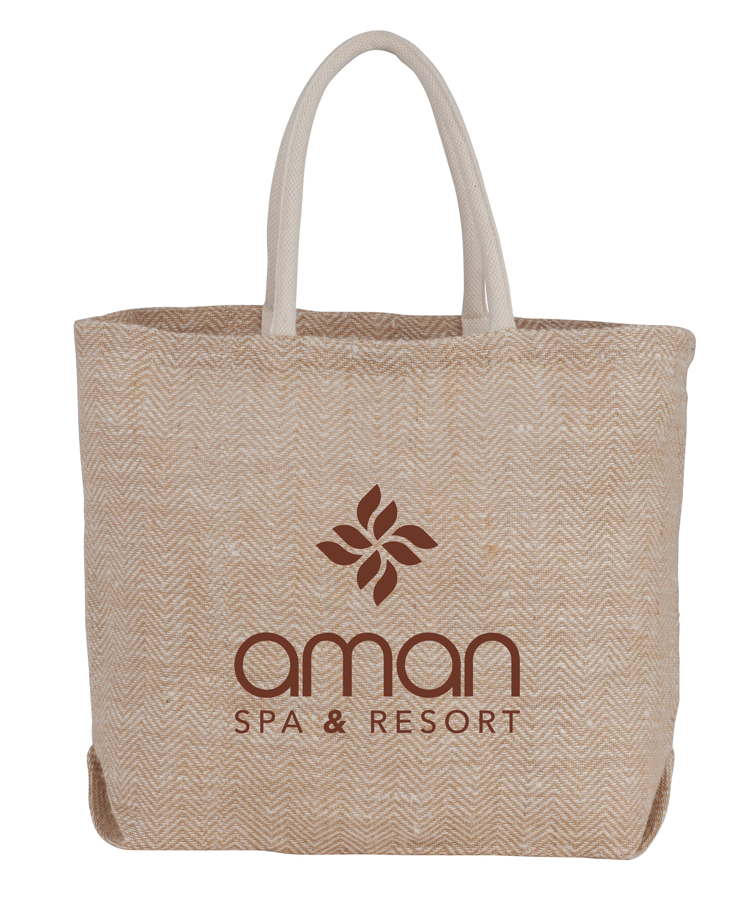Picture of Herringbone Jute Tote