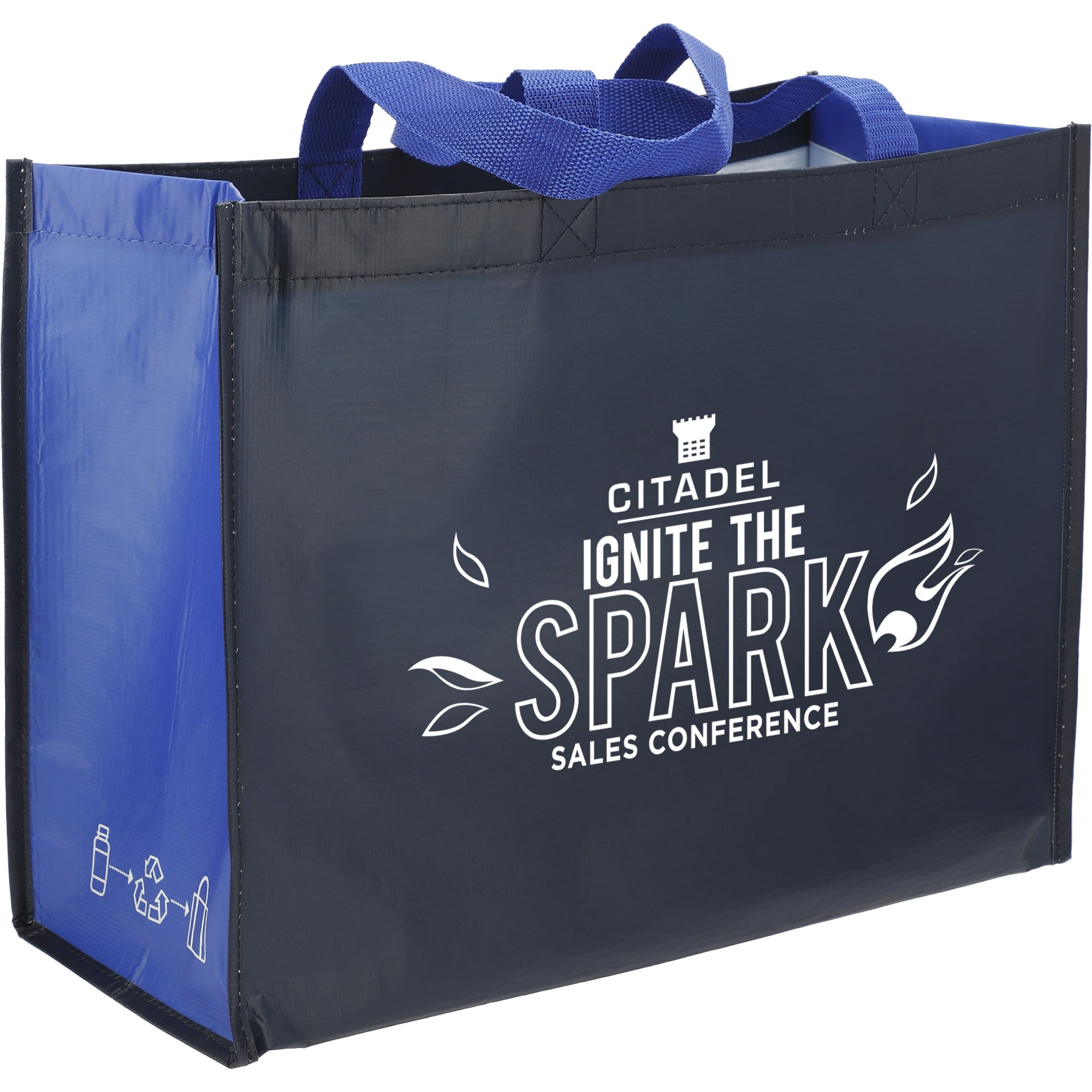 Picture of rPET Laminated Matte Shopper Tote