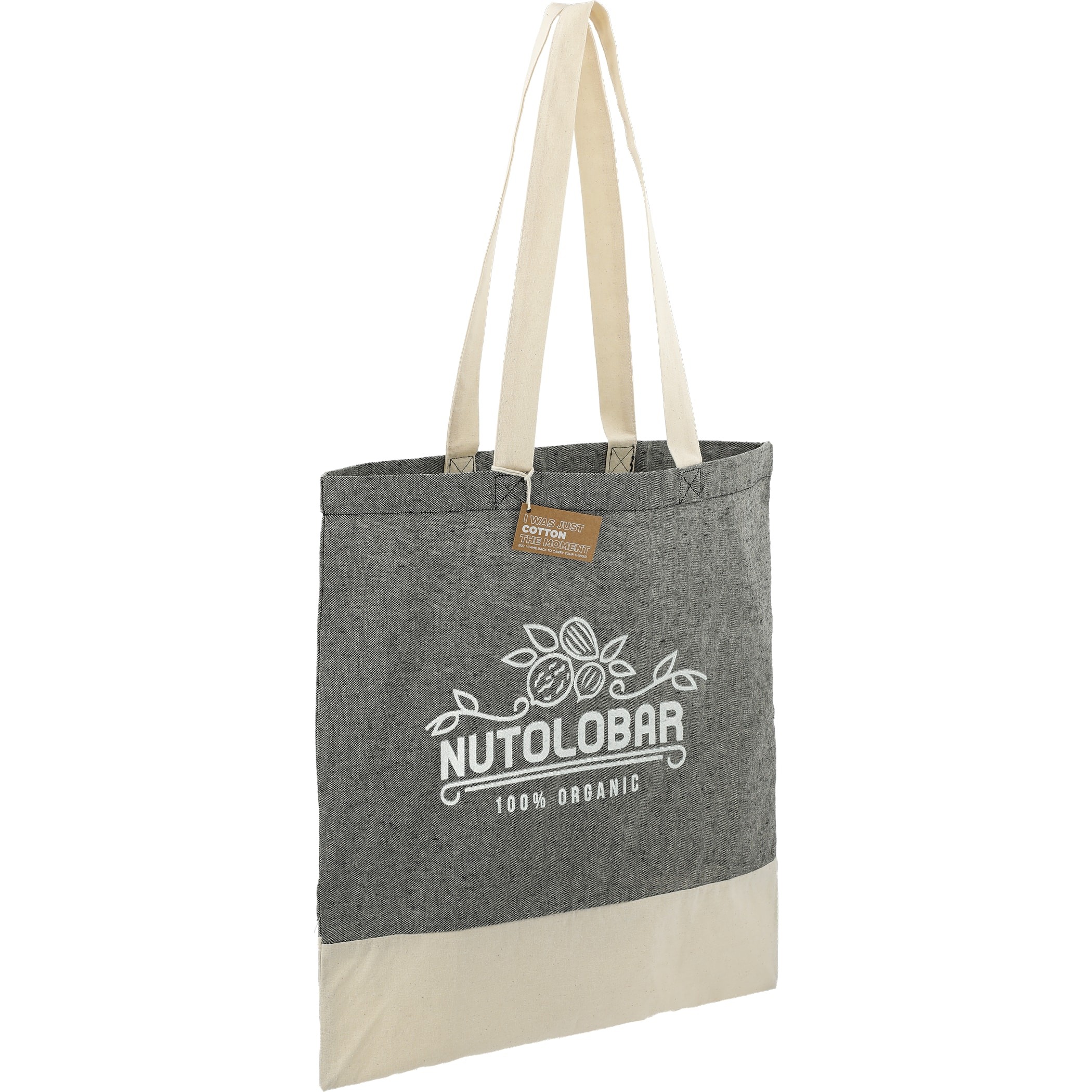 Picture of Split Recycled 5oz Cotton Twill Convention Tote