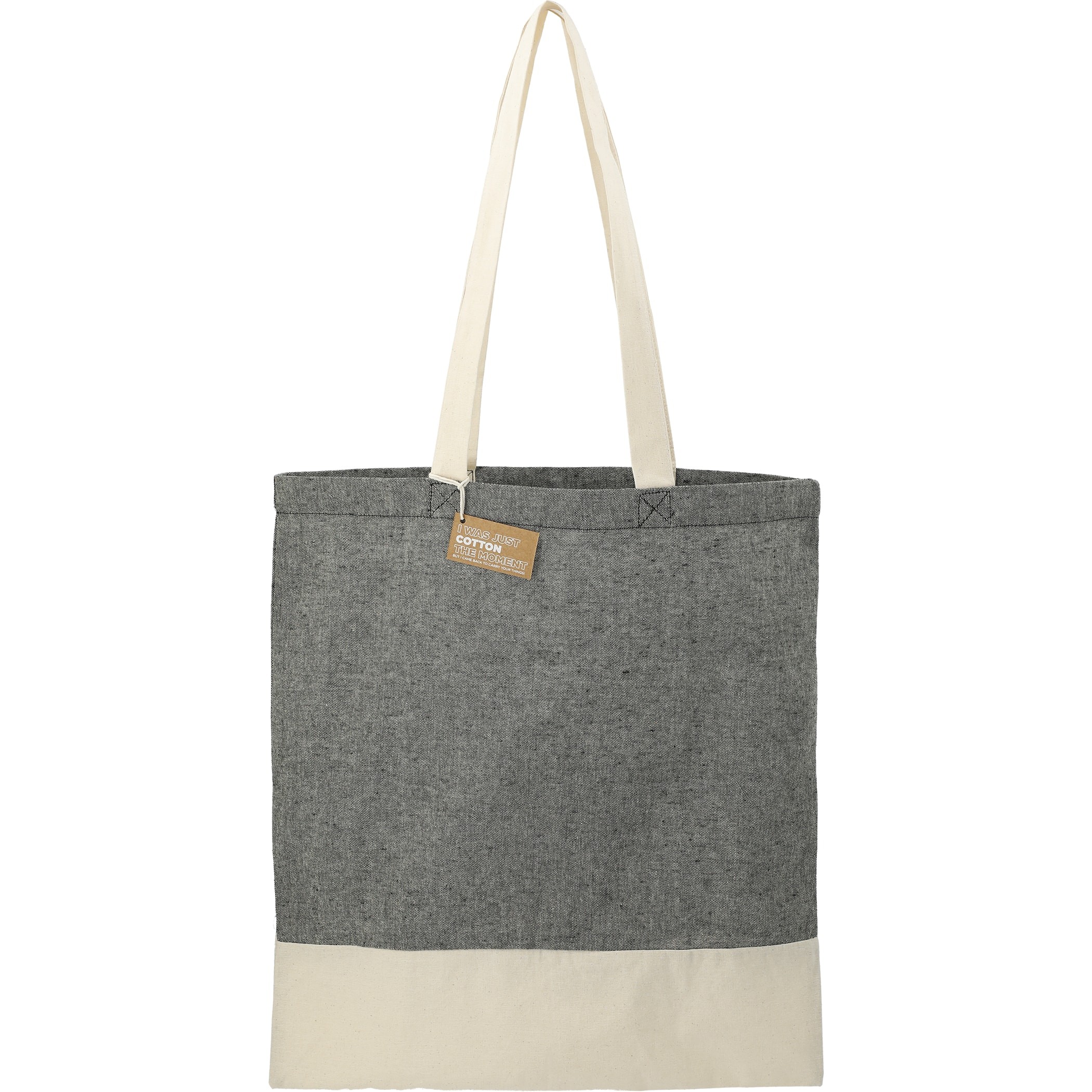 Picture of Split Recycled 5oz Cotton Twill Convention Tote