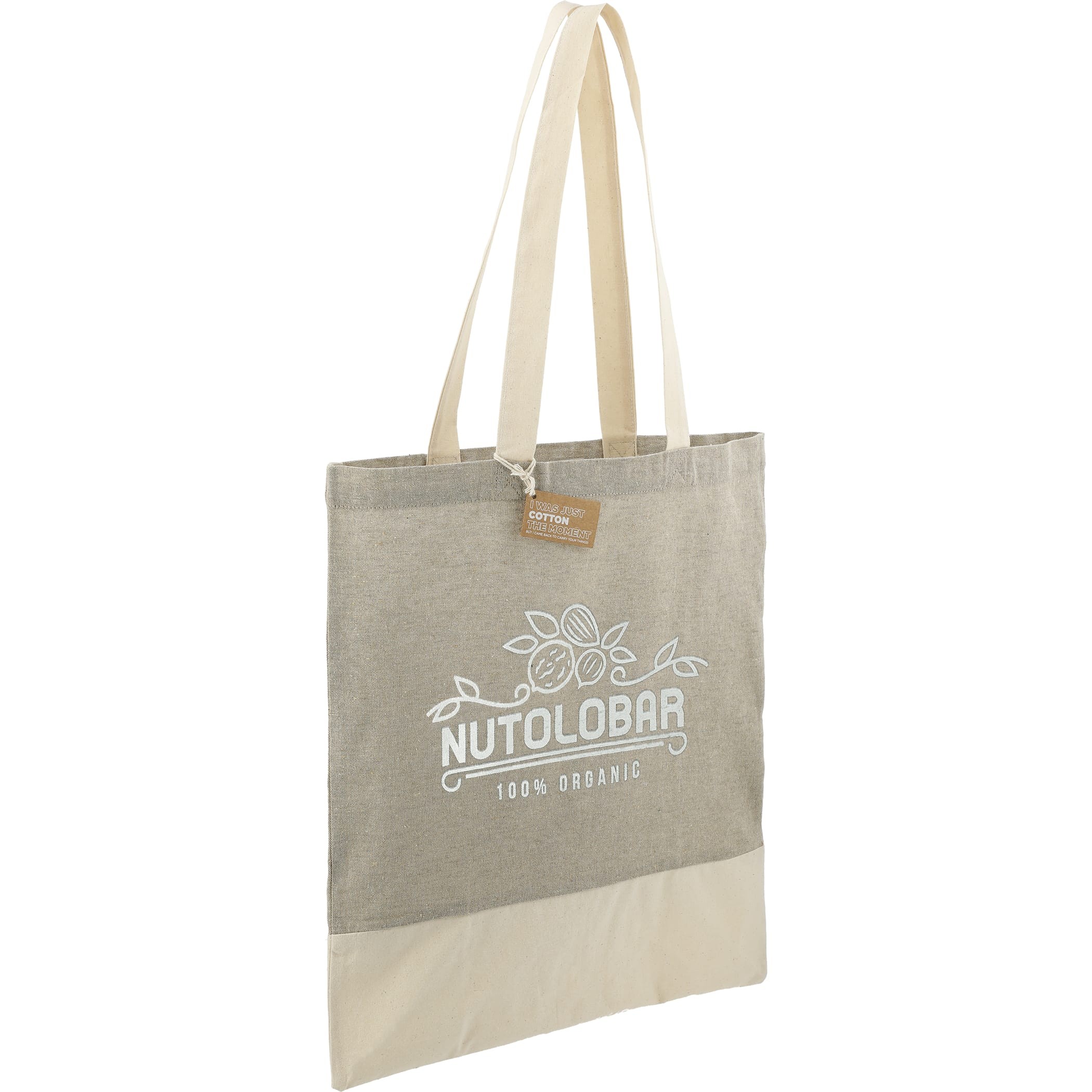 Picture of Split Recycled 5oz Cotton Twill Convention Tote