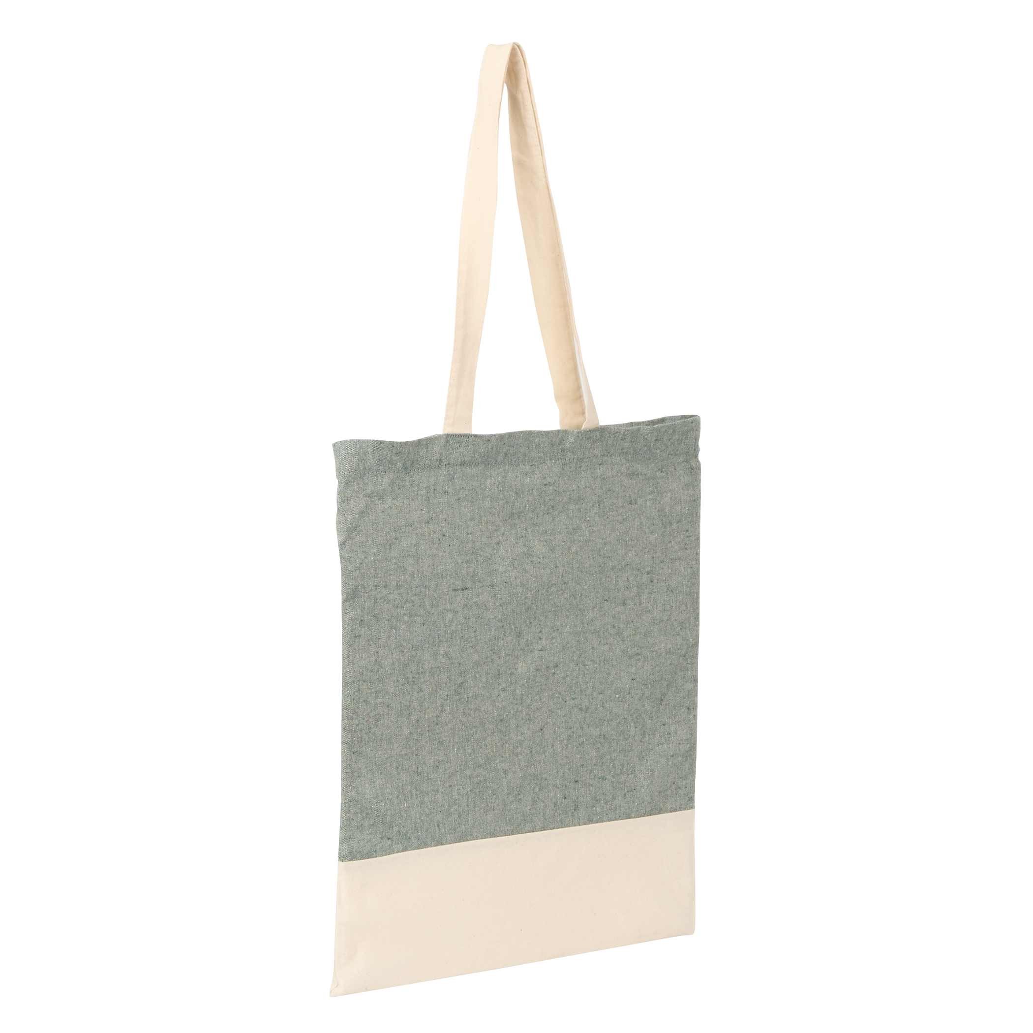 Picture of Split Recycled 5oz Cotton Twill Convention Tote