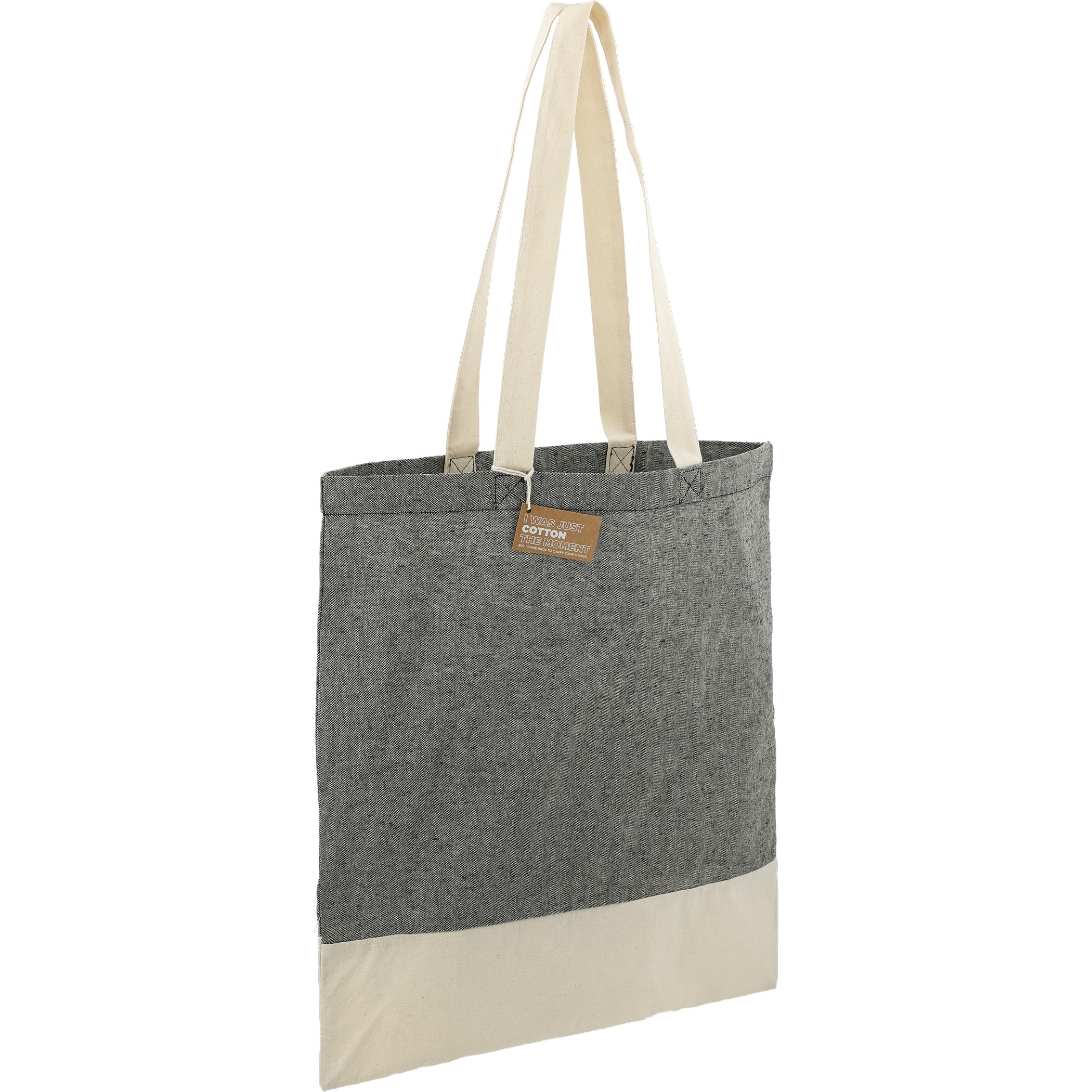 Picture of Split Recycled 5oz Cotton Twill Convention Tote