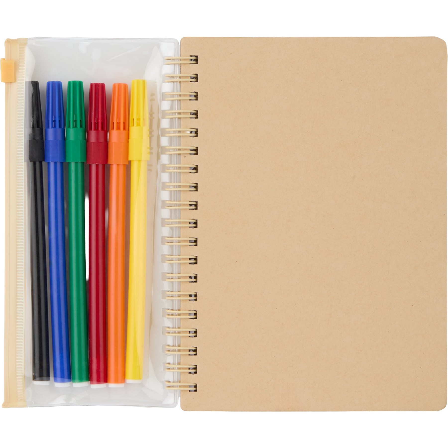 Picture of 5" x 7" FSC® Mix Doodle Notebook with Markers?