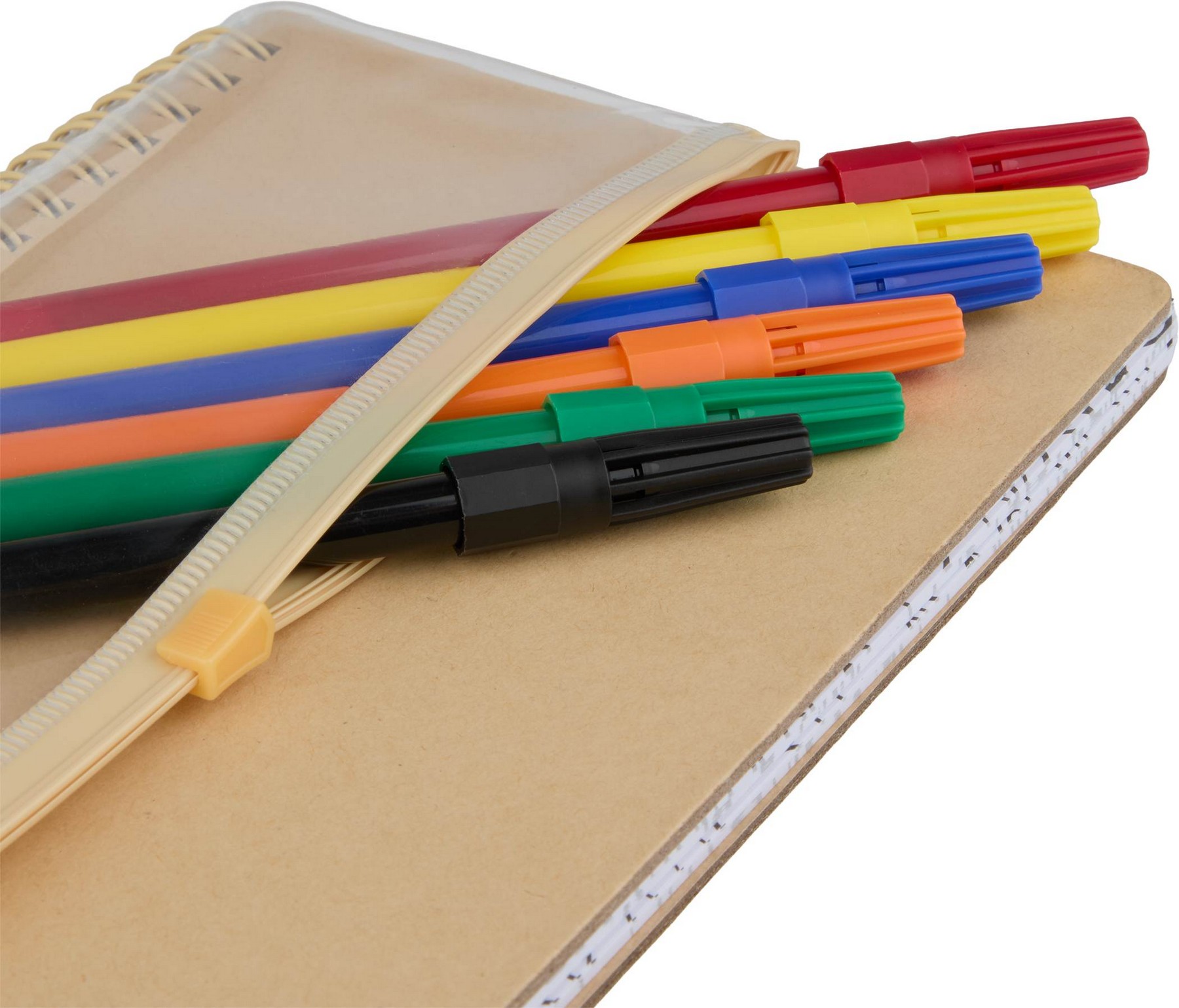 Picture of 5" x 7" FSC® Mix Doodle Notebook with Markers?