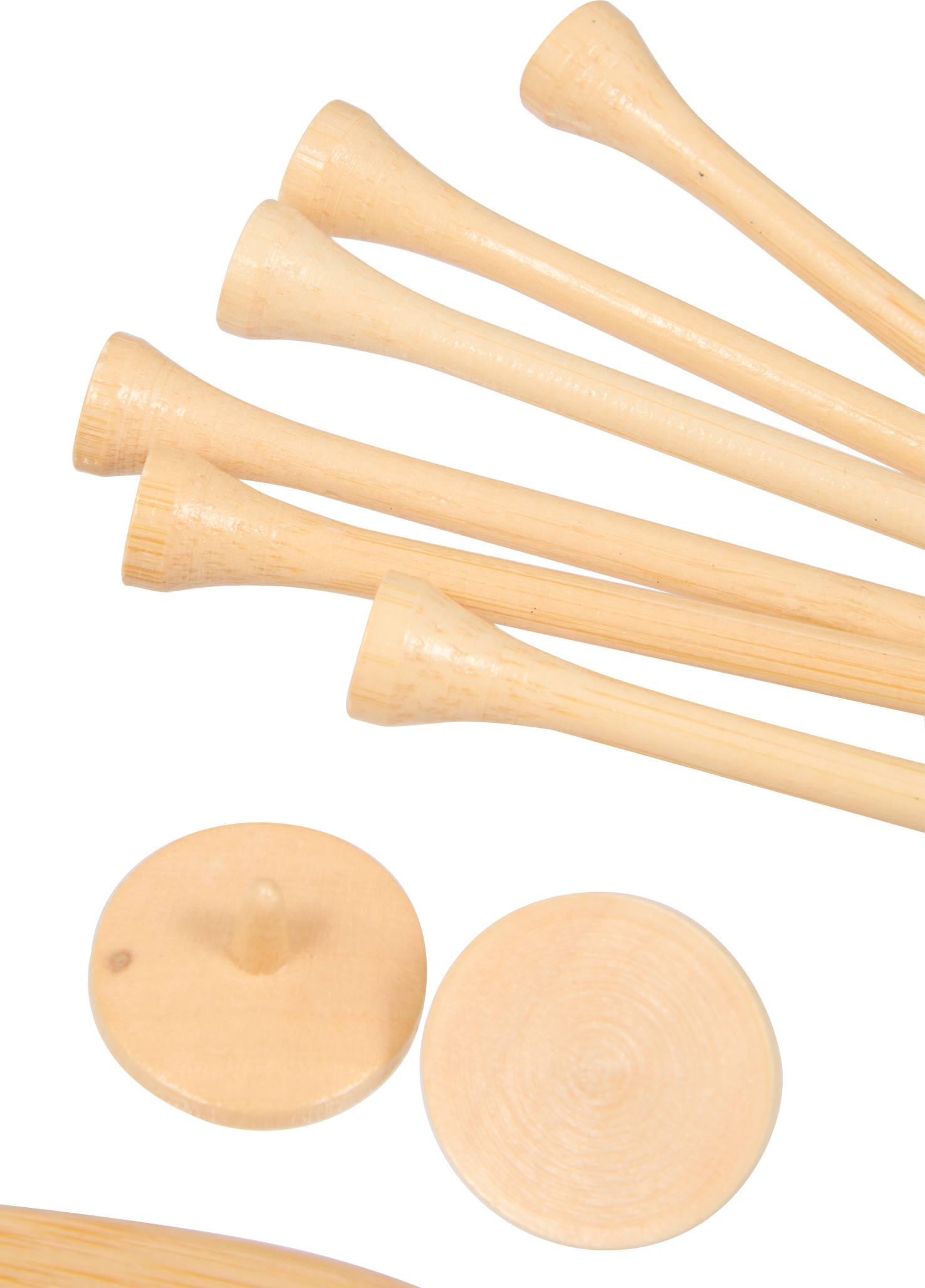 Picture of Bamboo Golf Tee Set with Recycled Pouch