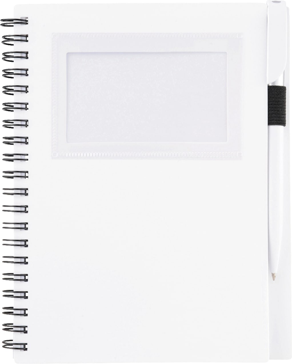 Picture of 5.5'' x 7'' FSC® Mix Star Spiral Notebook with Pen
