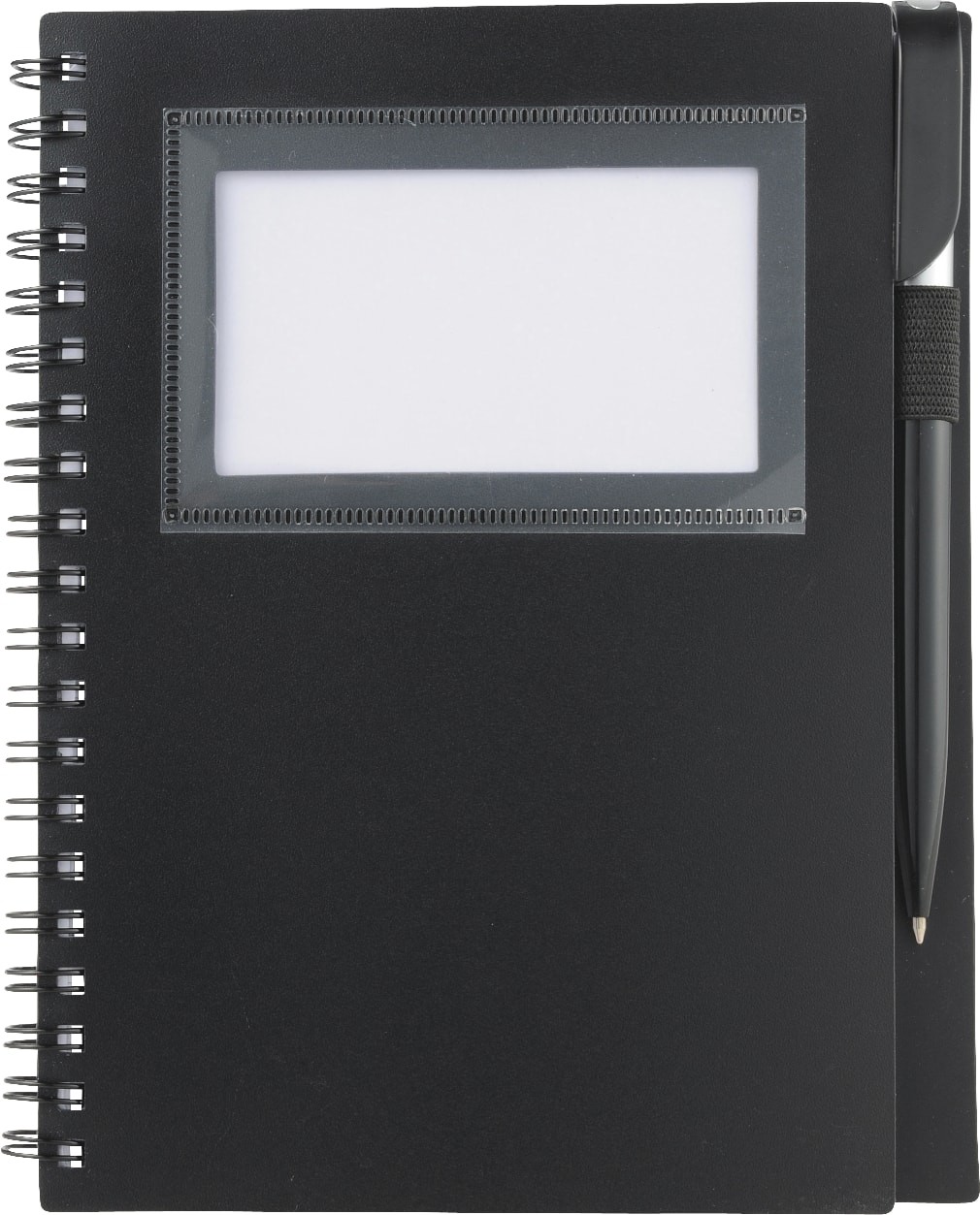 Picture of 5.5'' x 7'' FSC® Mix Star Spiral Notebook with Pen