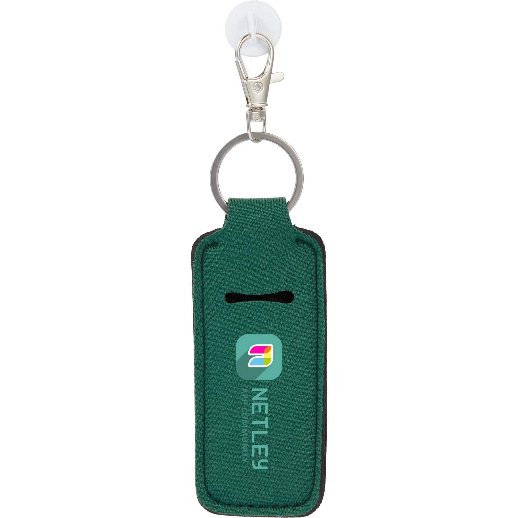 Picture of Bottle Charm w/ Neoprene Chapstick Holder