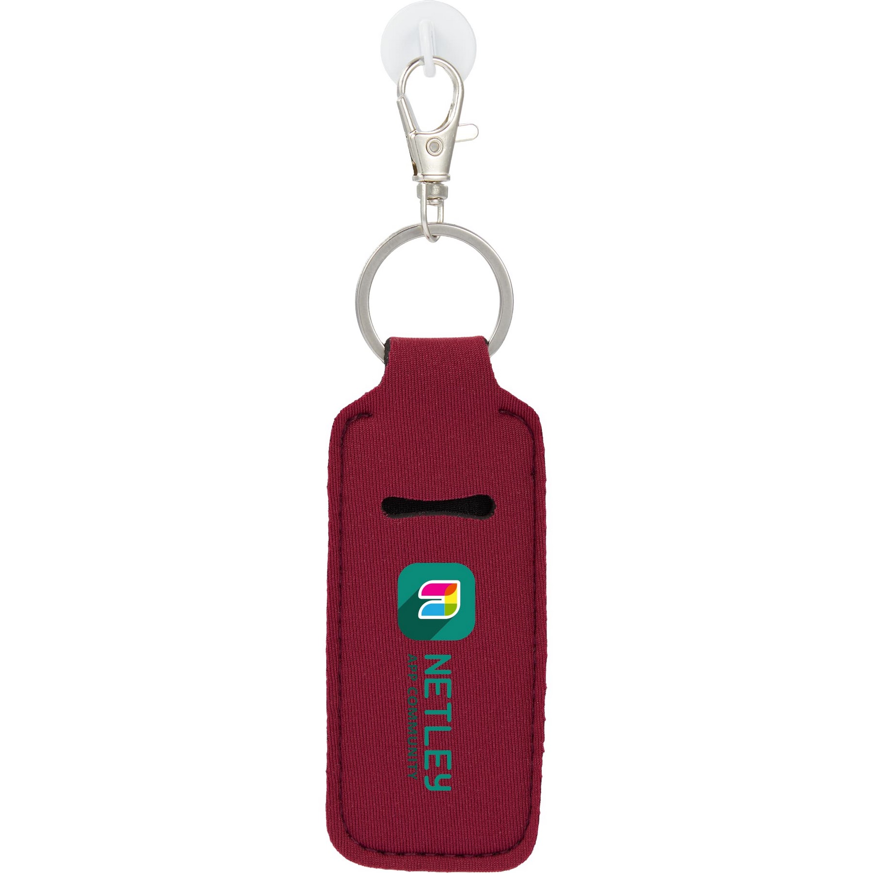 Picture of Bottle Charm w/ Neoprene Chapstick Holder