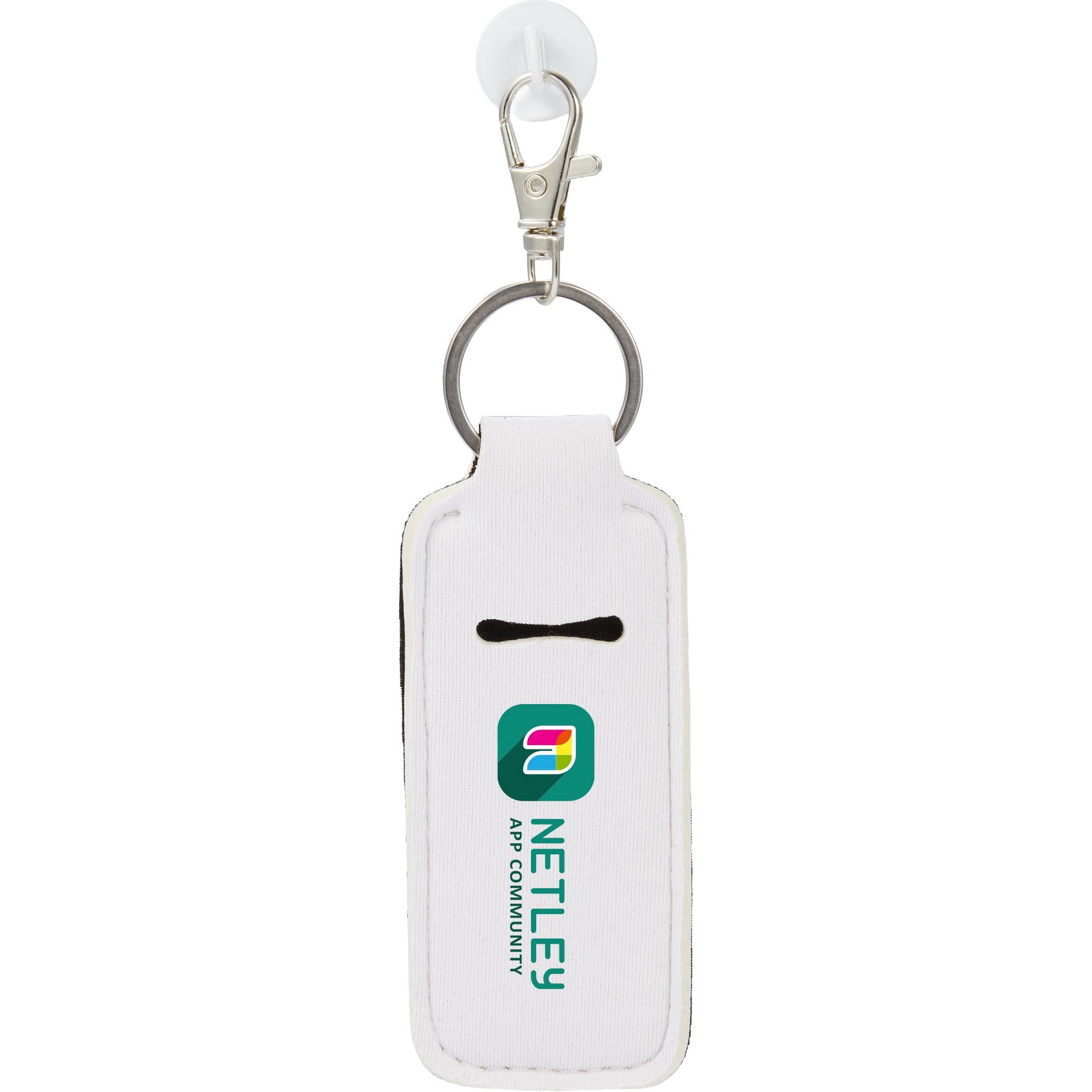 Picture of Bottle Charm w/ Neoprene Chapstick Holder