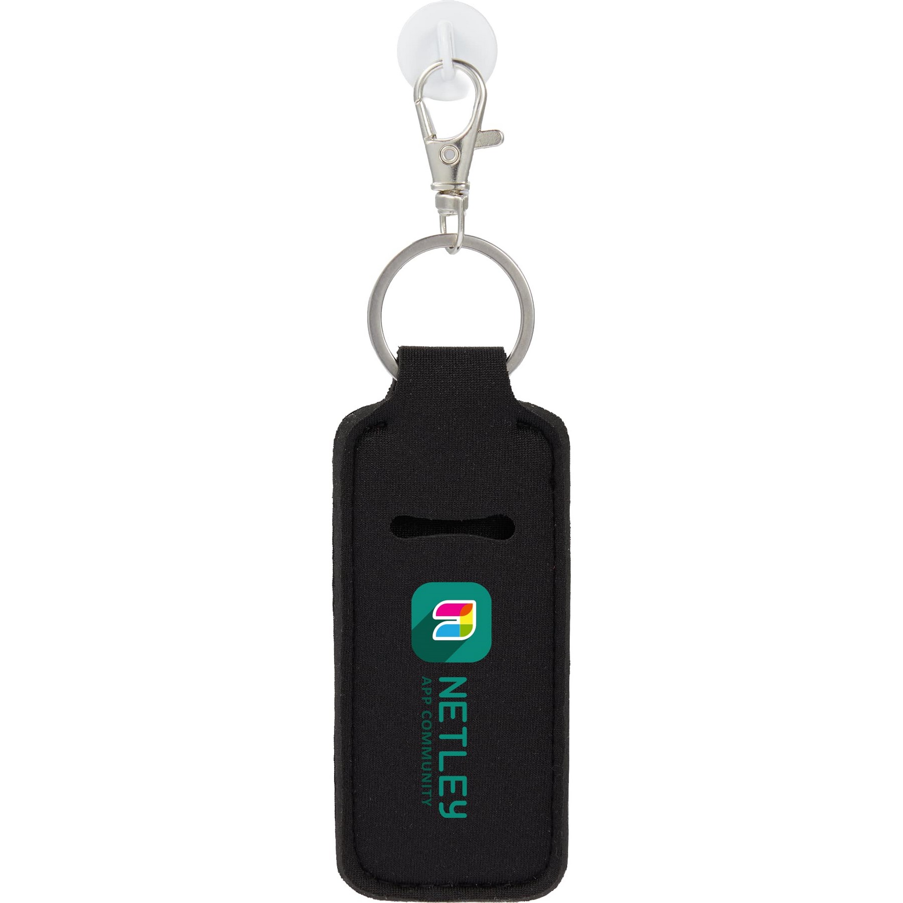Picture of Bottle Charm w/ Neoprene Chapstick Holder