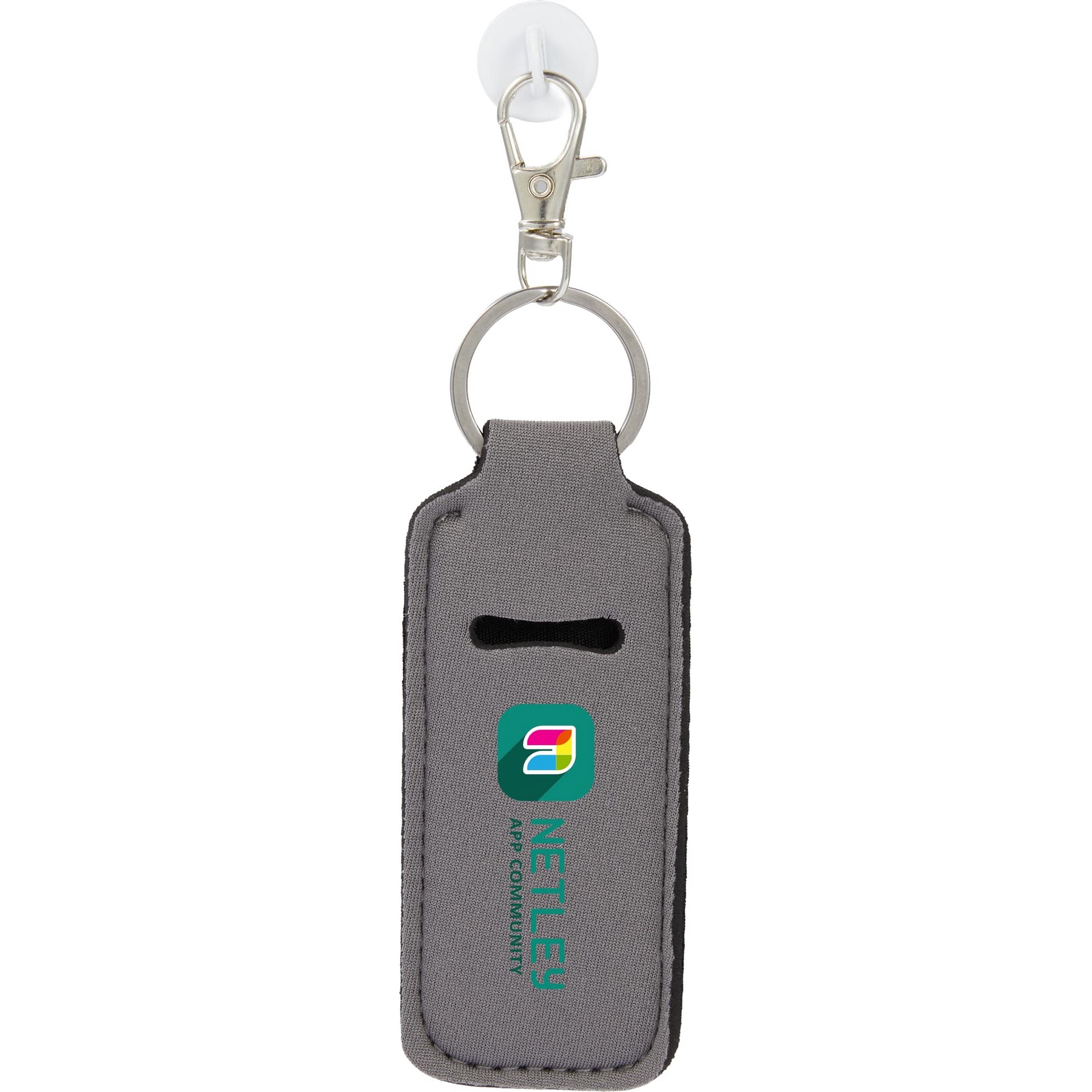 Picture of Bottle Charm w/ Neoprene Chapstick Holder