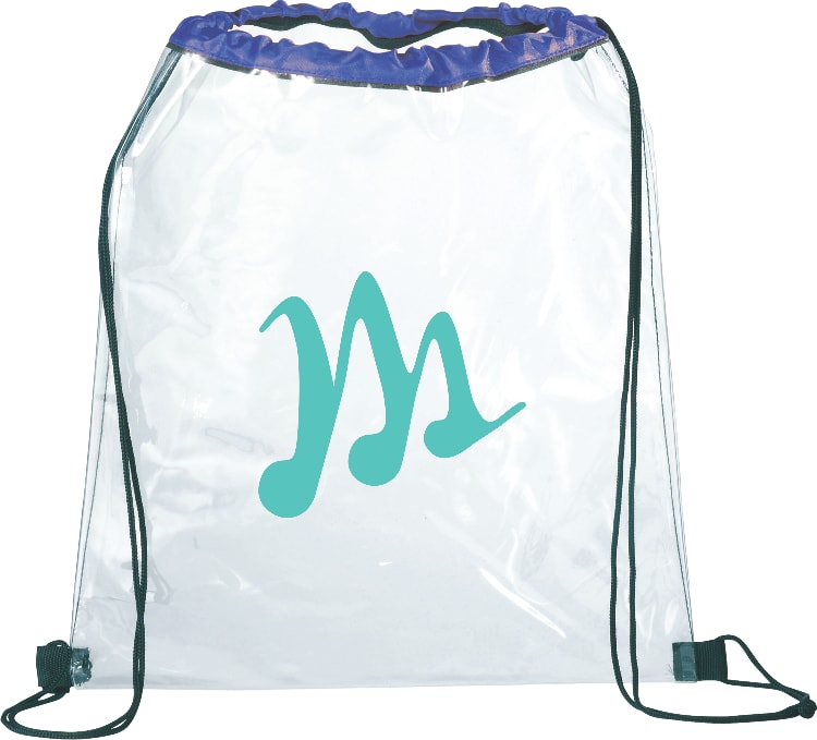 Picture of Rally Clear Drawstring Bag