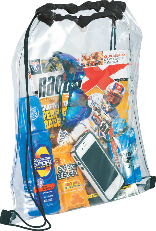 Picture of Rally Clear Drawstring Bag