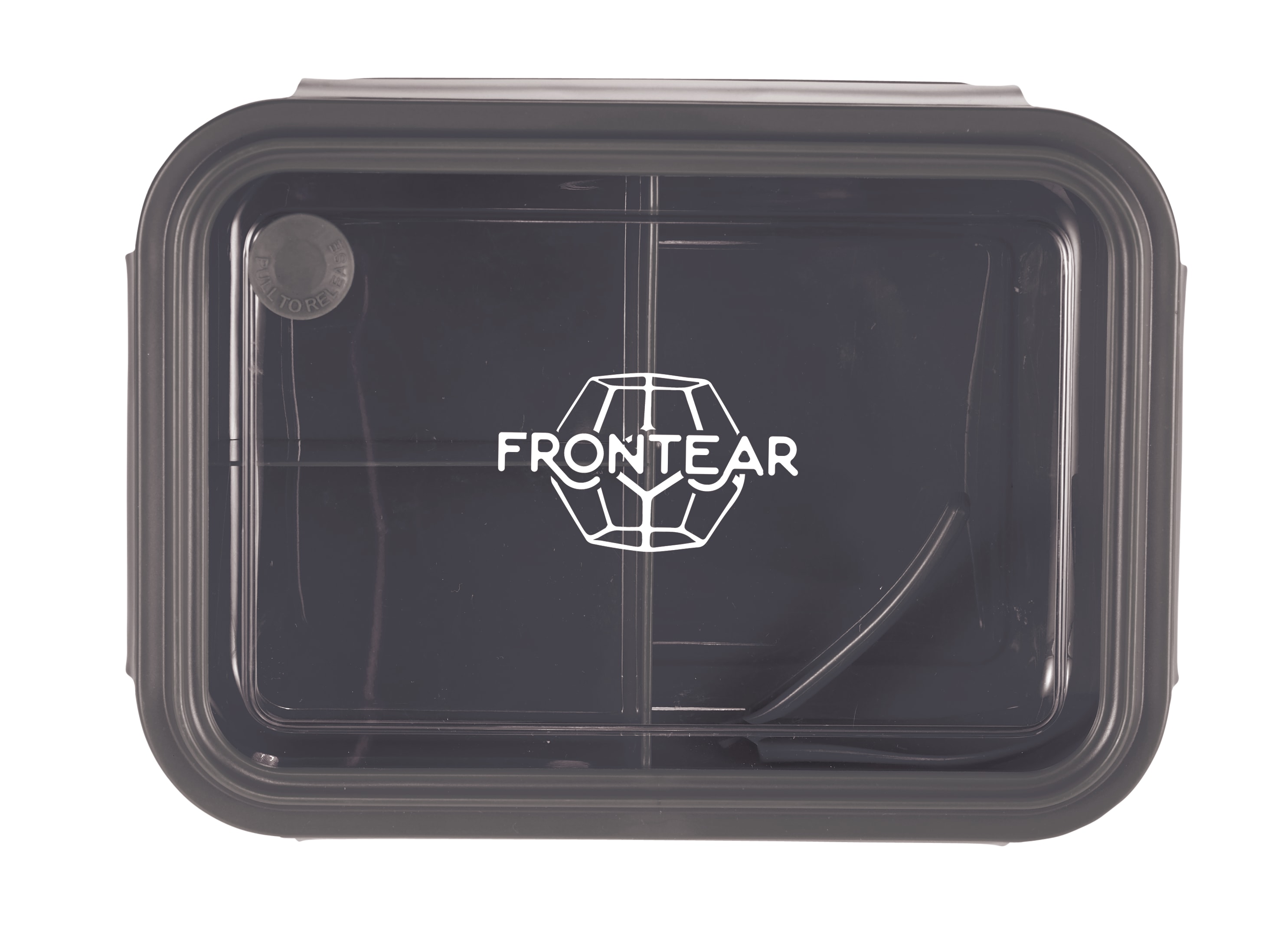Picture of Three Compartment Food Storage Bento Box