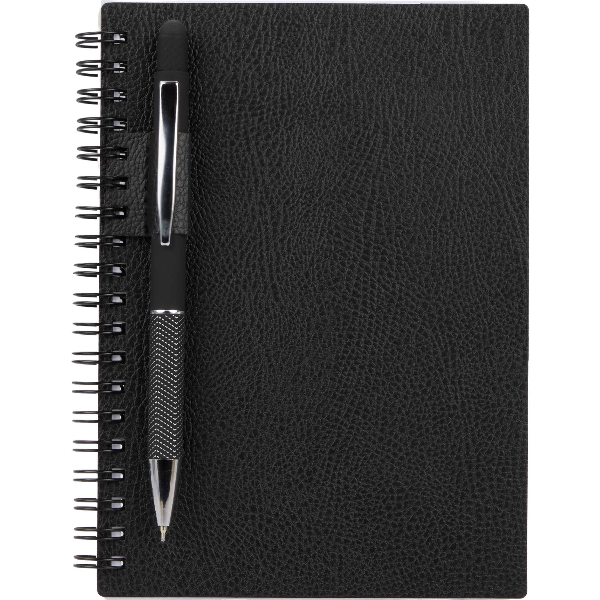 Picture of 5" x 7" FSC ® Recycled Pebble Grain Spiral Journal