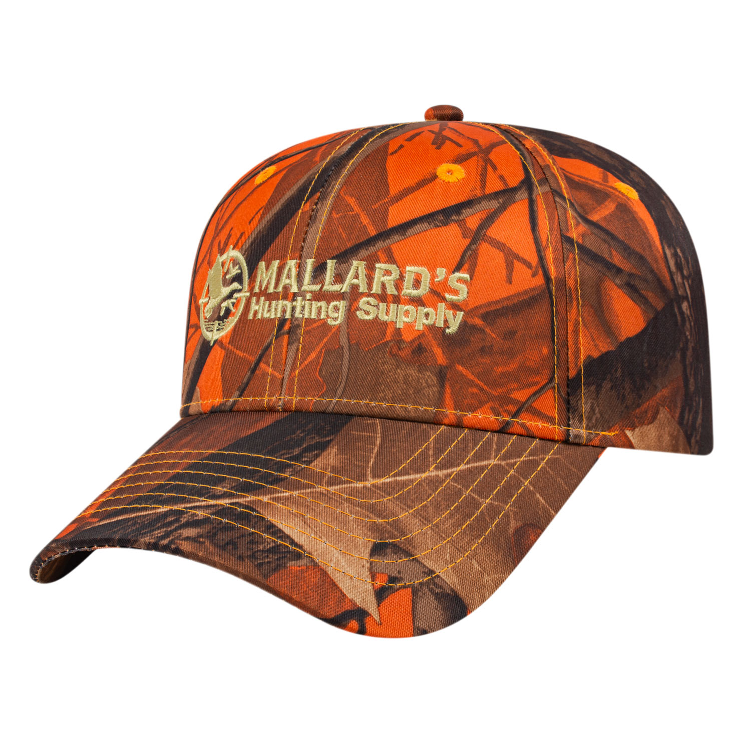 Picture of Orange Ridge Camo Cap