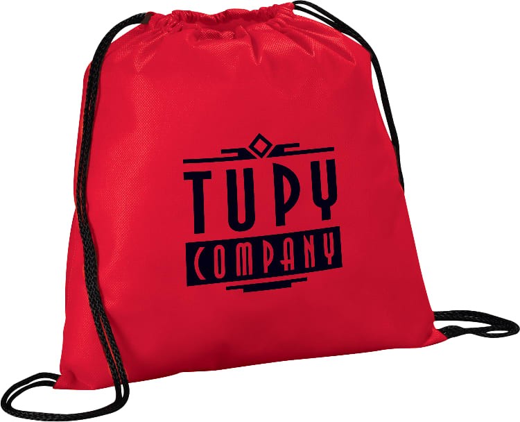 Picture of Evergreen Non-Woven Drawstring Bag