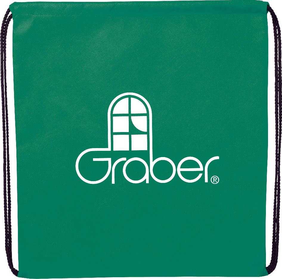 Picture of Evergreen Non-Woven Drawstring Bag