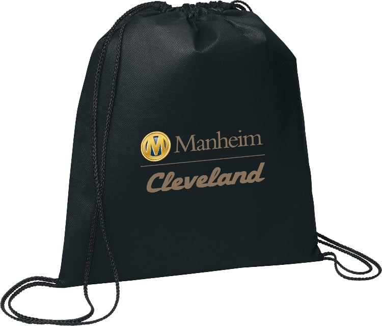 Picture of Evergreen Non-Woven Drawstring Bag