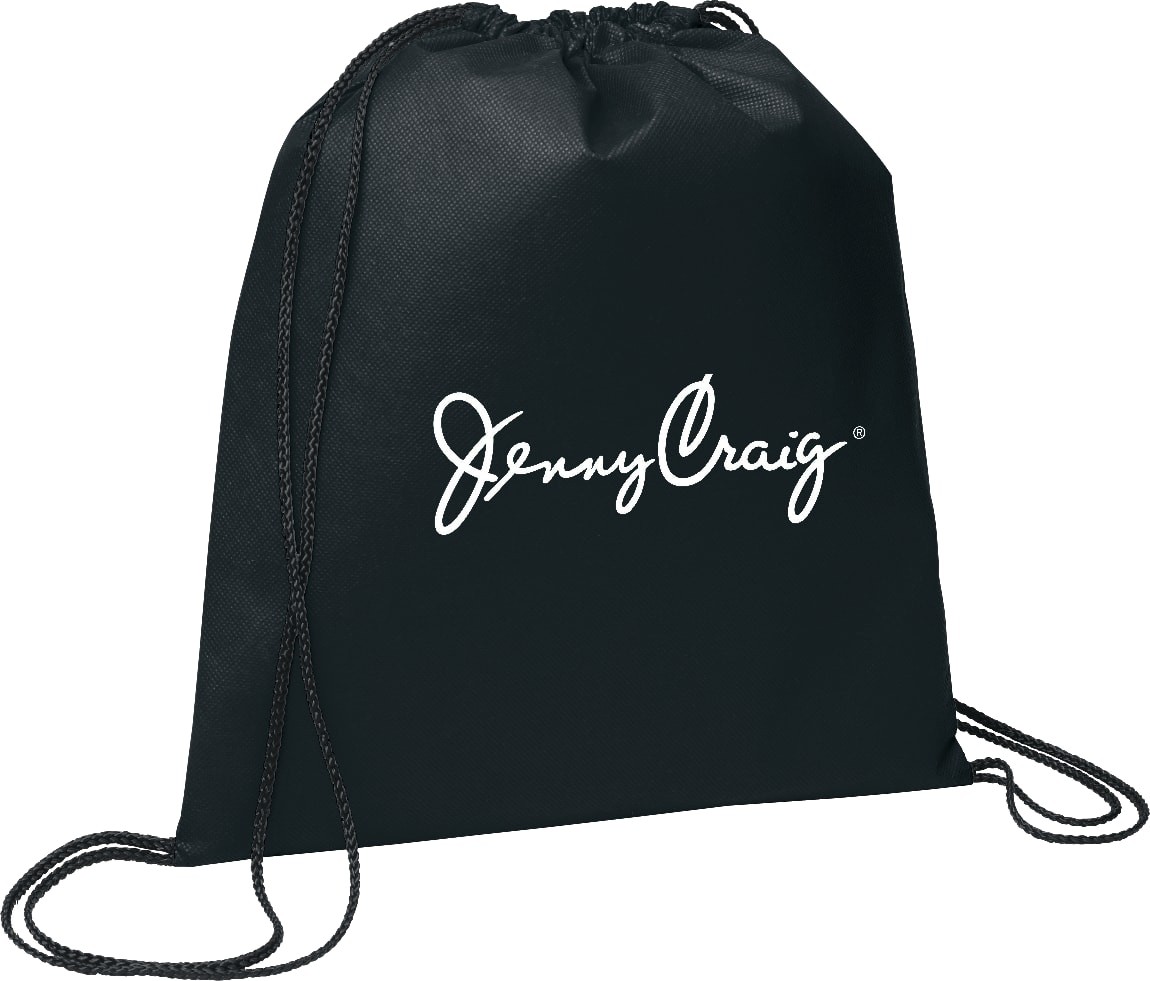 Picture of Evergreen Non-Woven Drawstring Bag