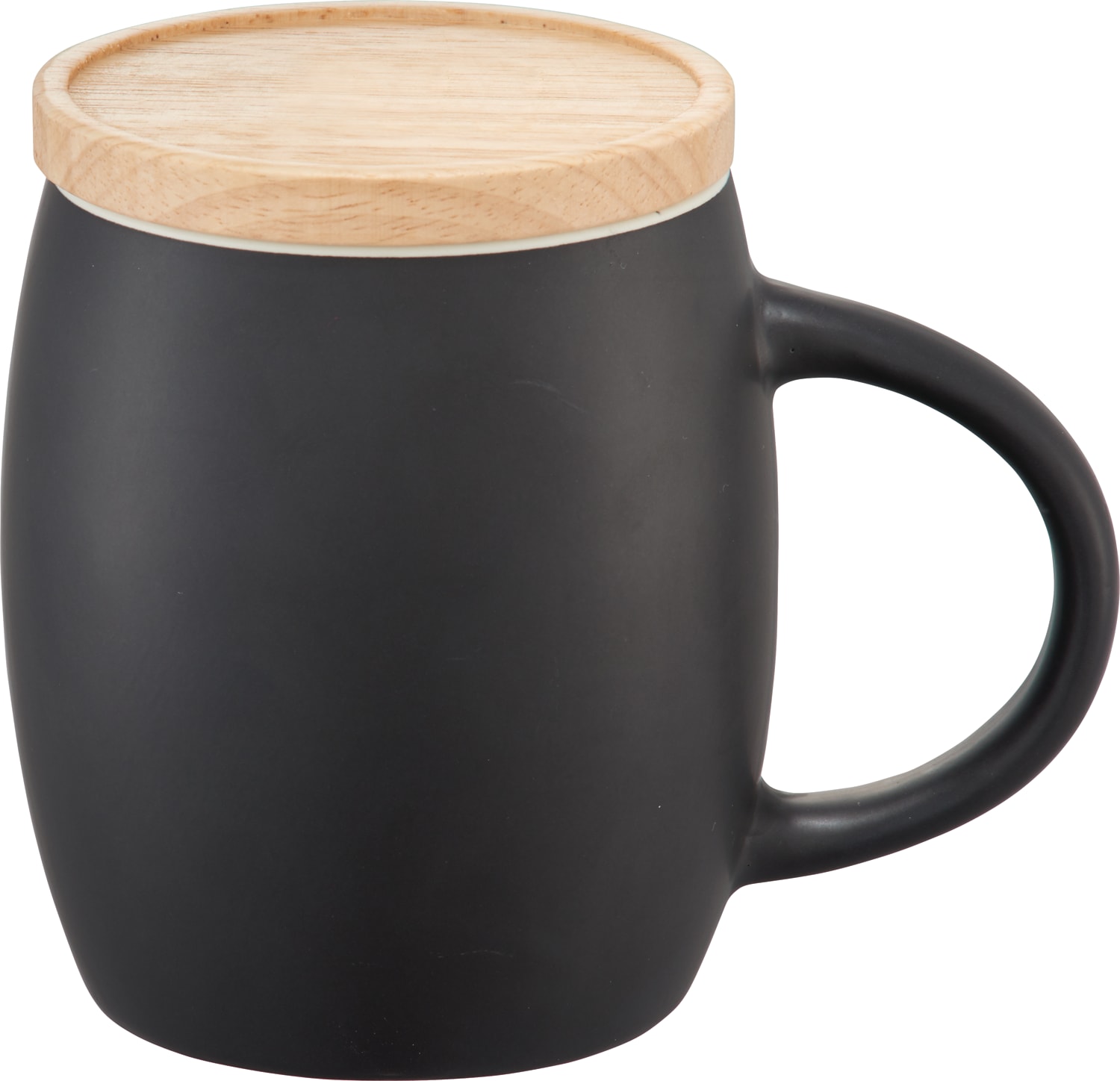 Picture of Hearth Ceramic Mug with Wood Lid/Coaster 15oz