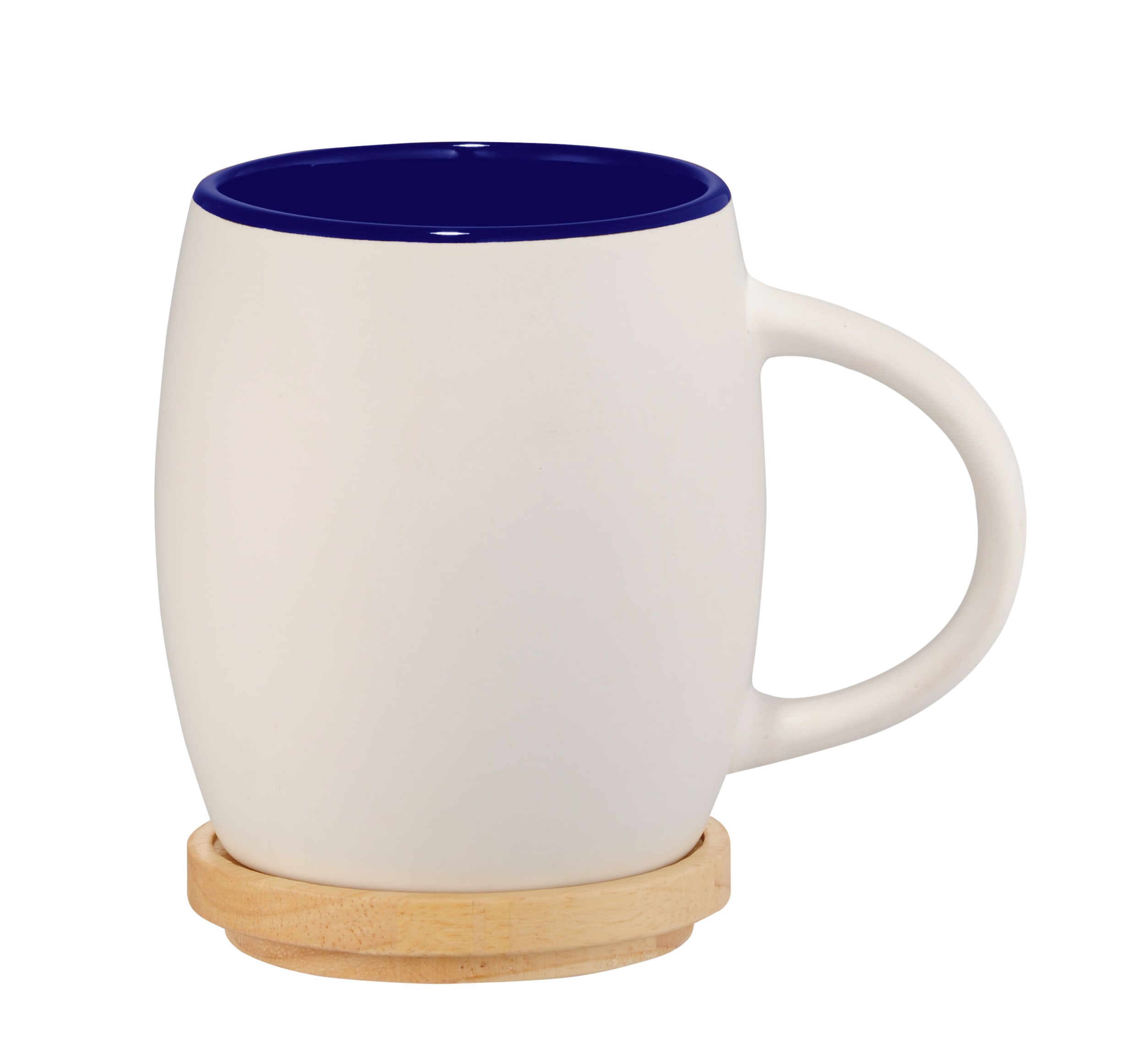 Picture of Hearth Ceramic Mug with Wood Lid/Coaster 15oz