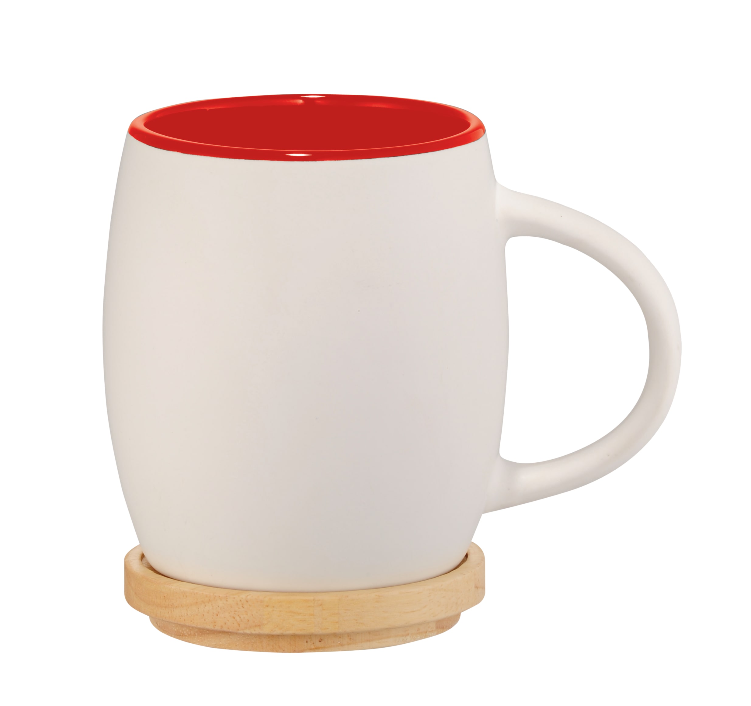 Picture of Hearth Ceramic Mug with Wood Lid/Coaster 15oz