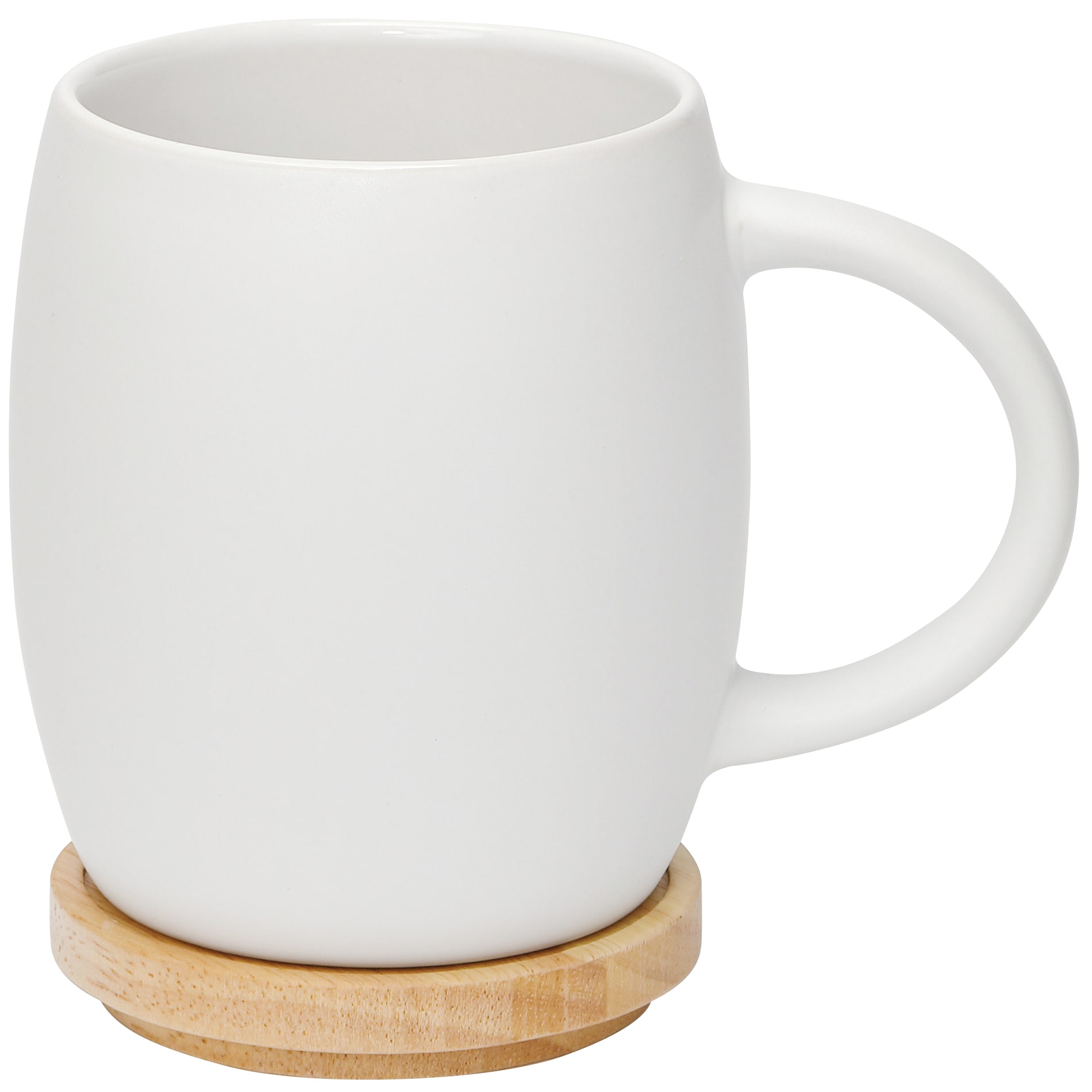 Picture of Hearth Ceramic Mug with Wood Lid/Coaster 15oz