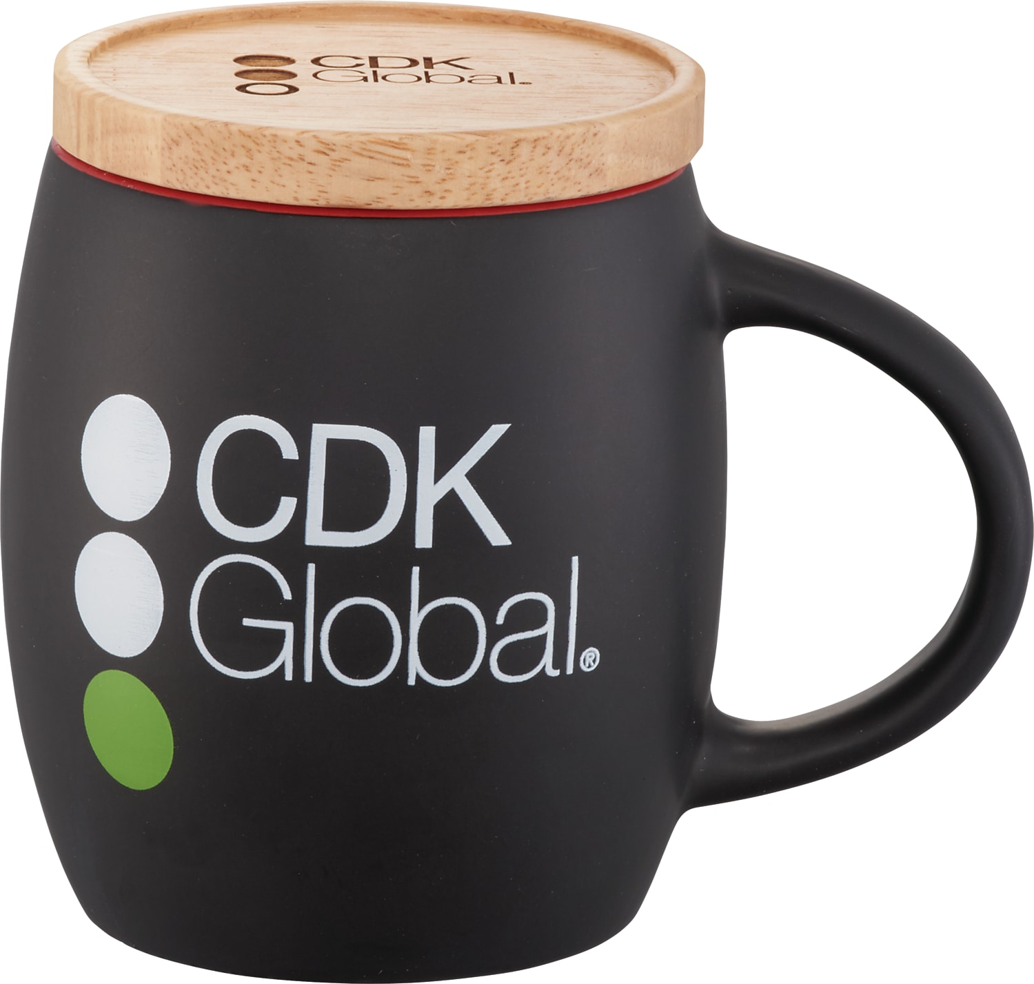 Picture of Hearth Ceramic Mug with Wood Lid/Coaster 15oz