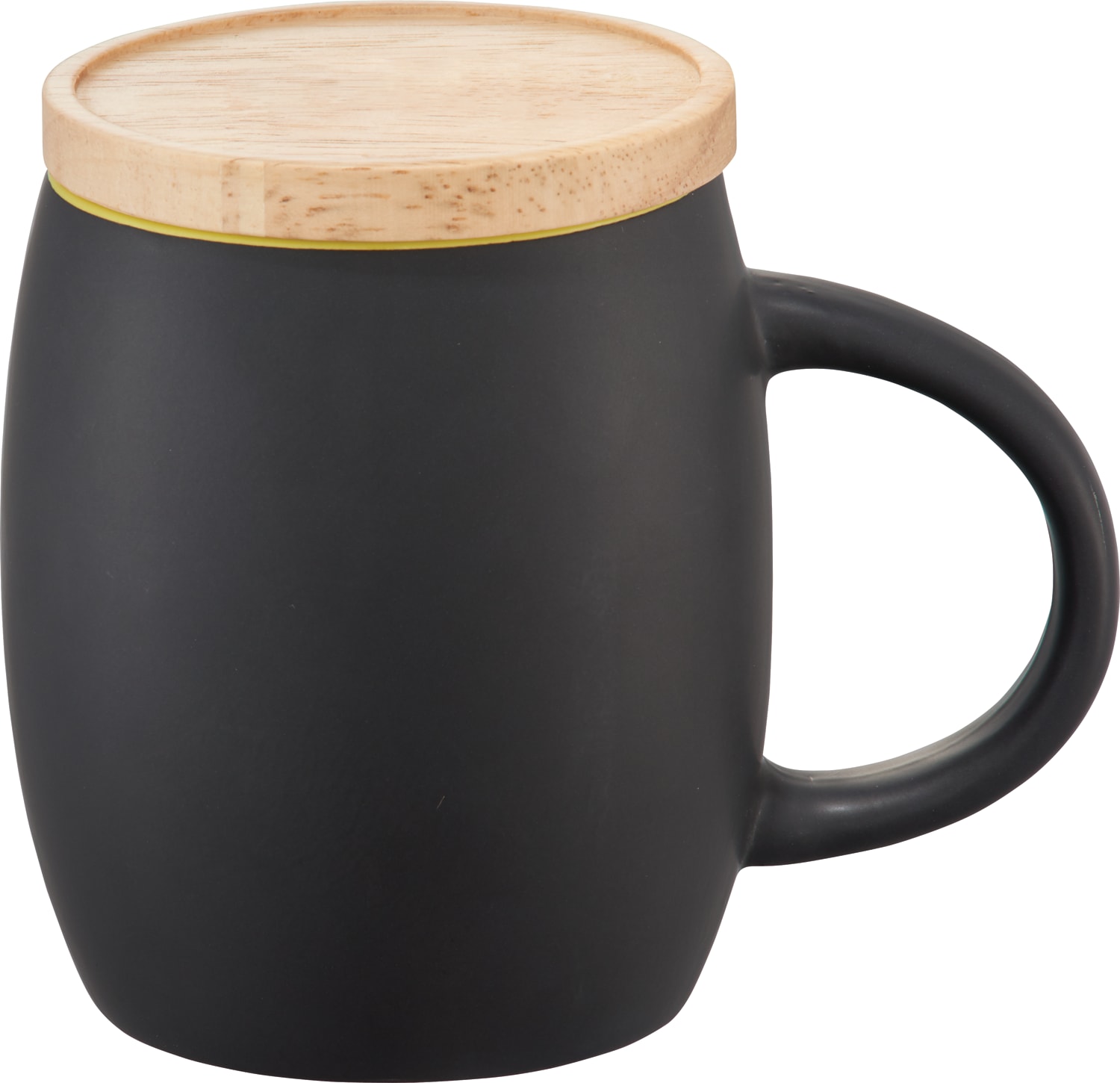 Picture of Hearth Ceramic Mug with Wood Lid/Coaster 15oz
