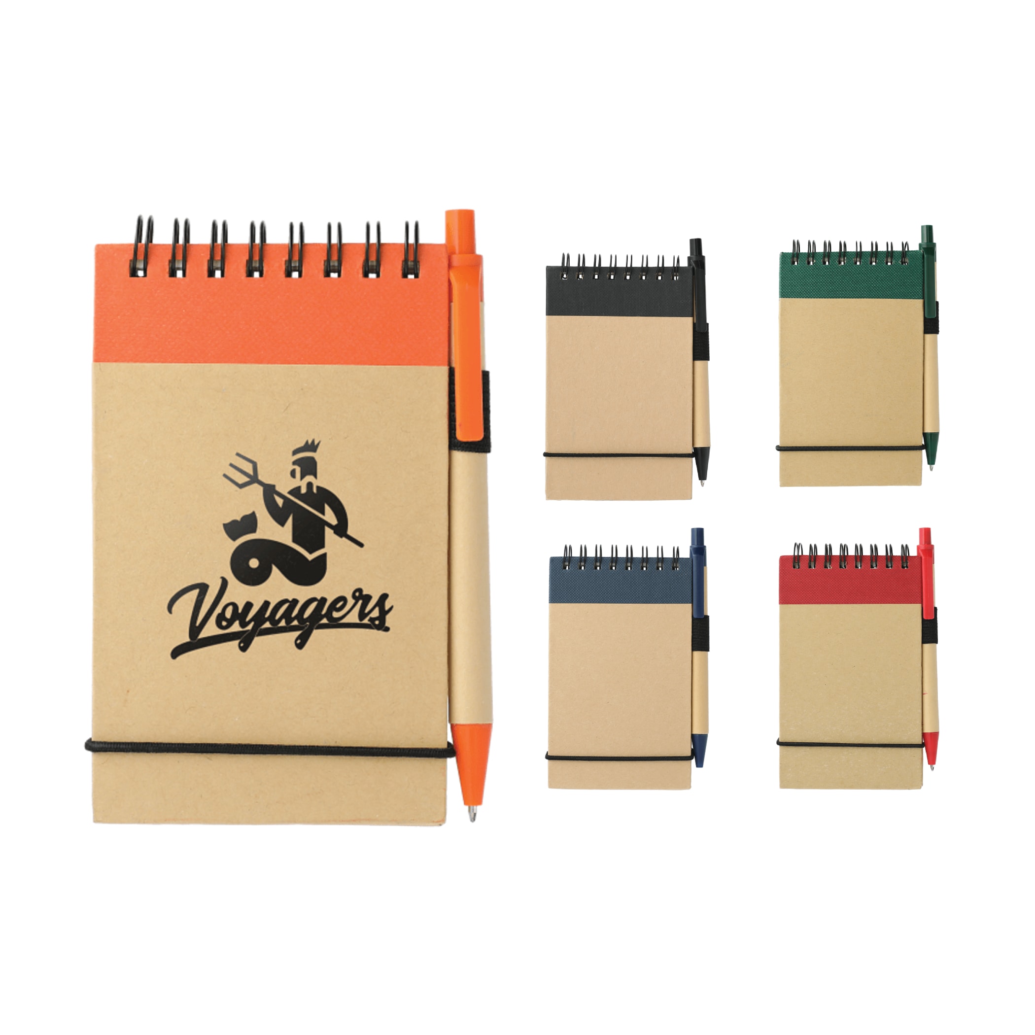 Picture of 5'' x 4'' FSC® Mix Recycled Jotter with Pen