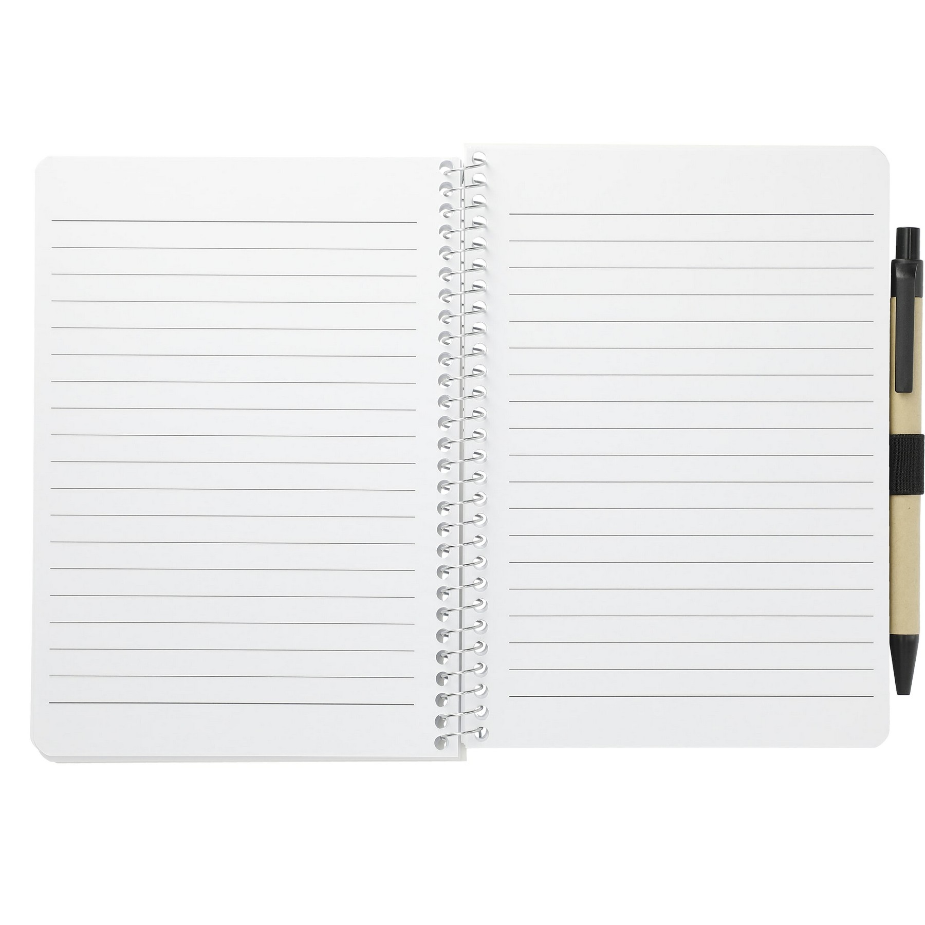 Picture of 5'' x 7'' FSC® Mix Spiral Notebook with Pen
